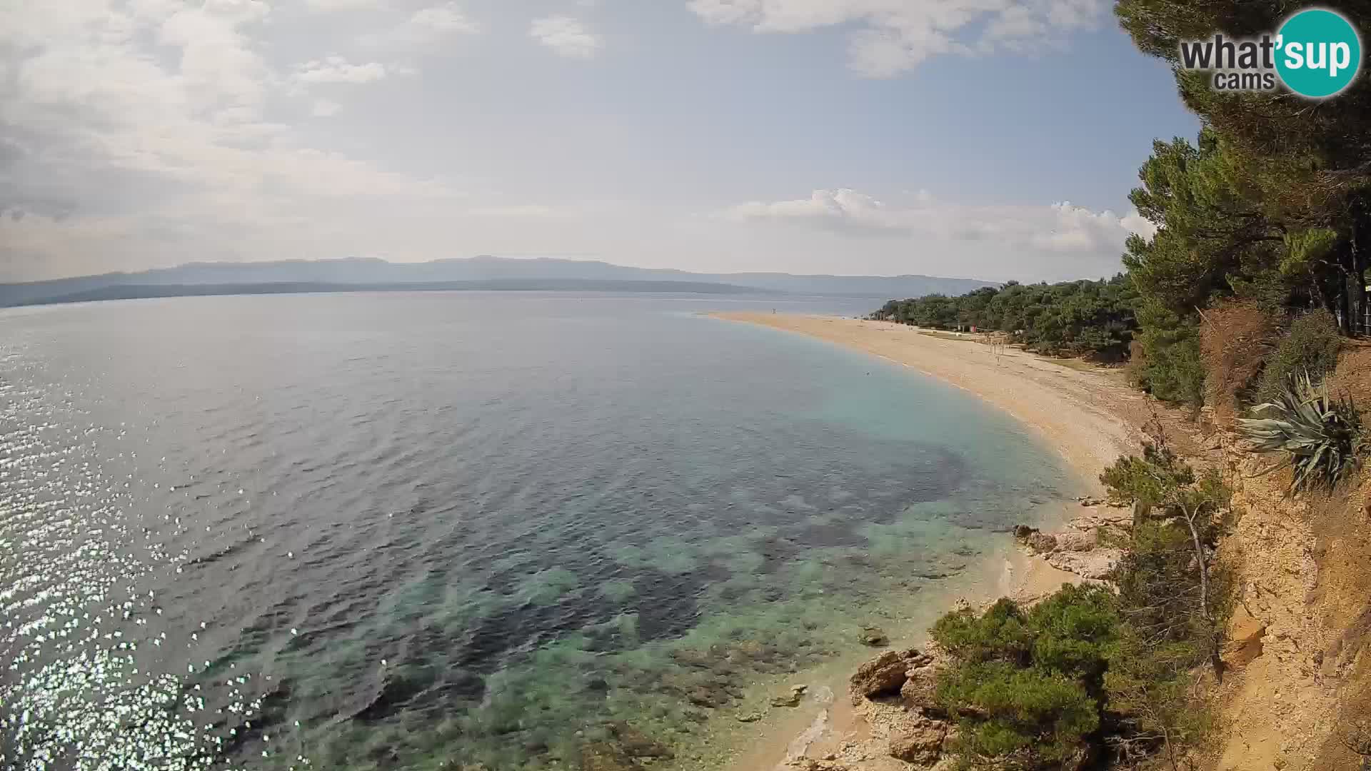 Webcam Bol Zlatni Rat – Vue en direct depuis l’île de Brač