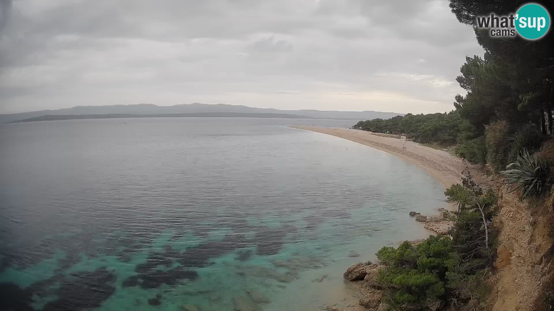 Webcam Bol Zlatni Rat – Vue en direct depuis l’île de Brač