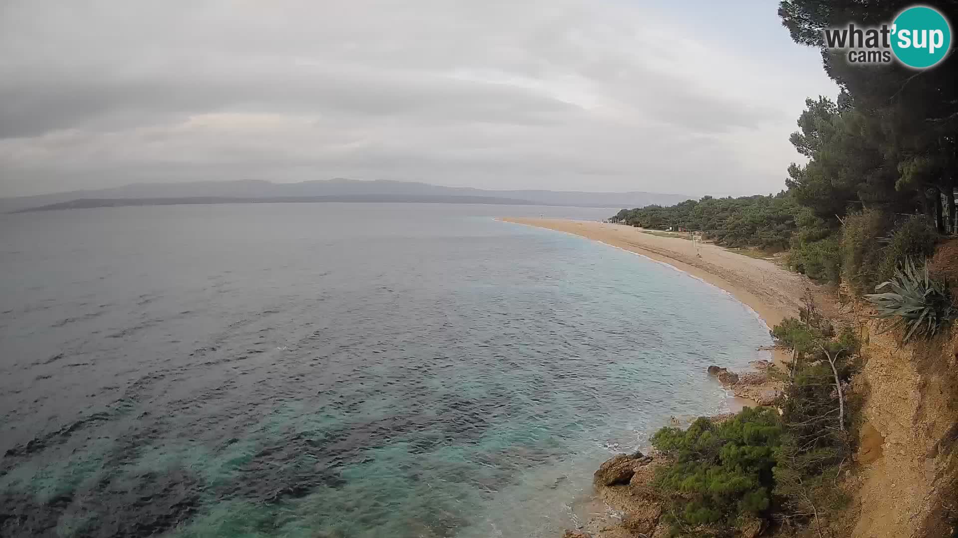 Webcam Bol Zlatni Rat – Vue en direct depuis l’île de Brač