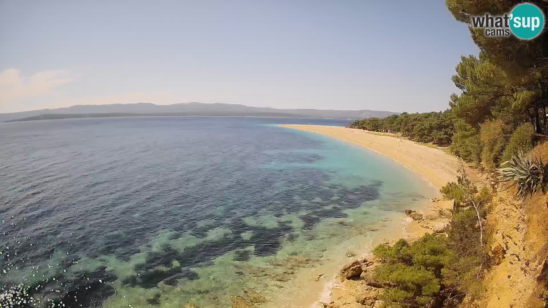 Webcam Bol Zlatni Rat – Live View from Brač Island