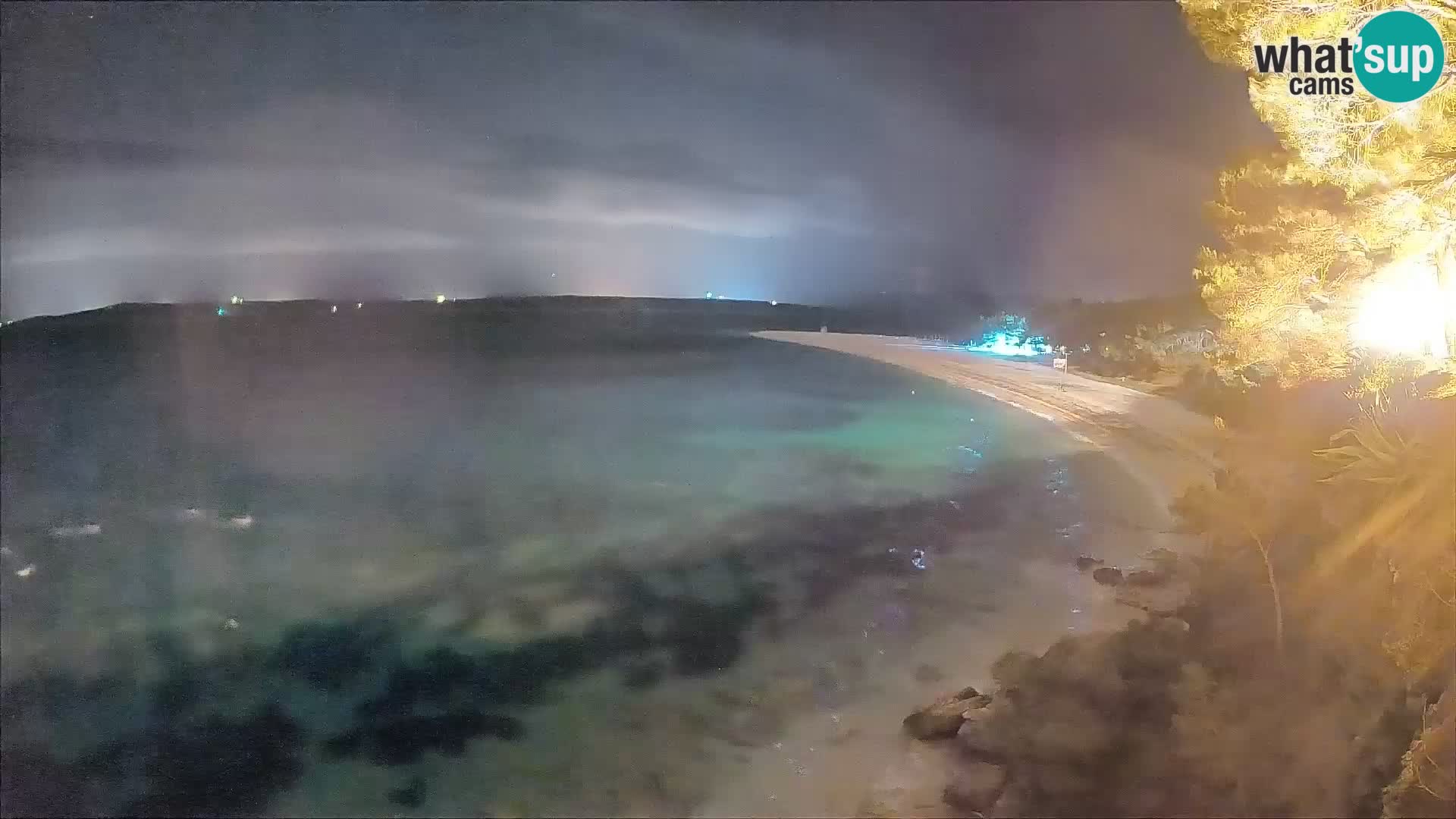 Webcam Zlatni Rat Bol – Liveblick vom berühmten Strand auf Brač