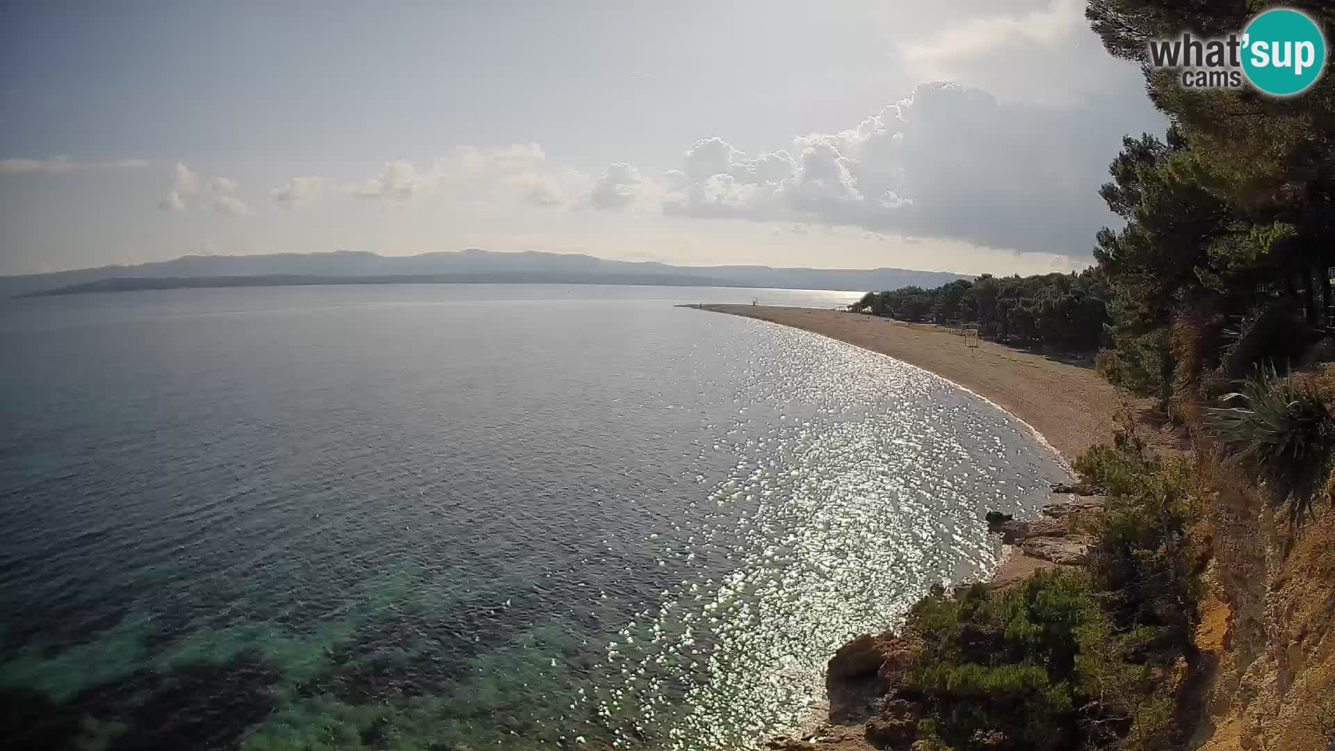 Webcam Bol Zlatni Rat – Vue en direct depuis l’île de Brač