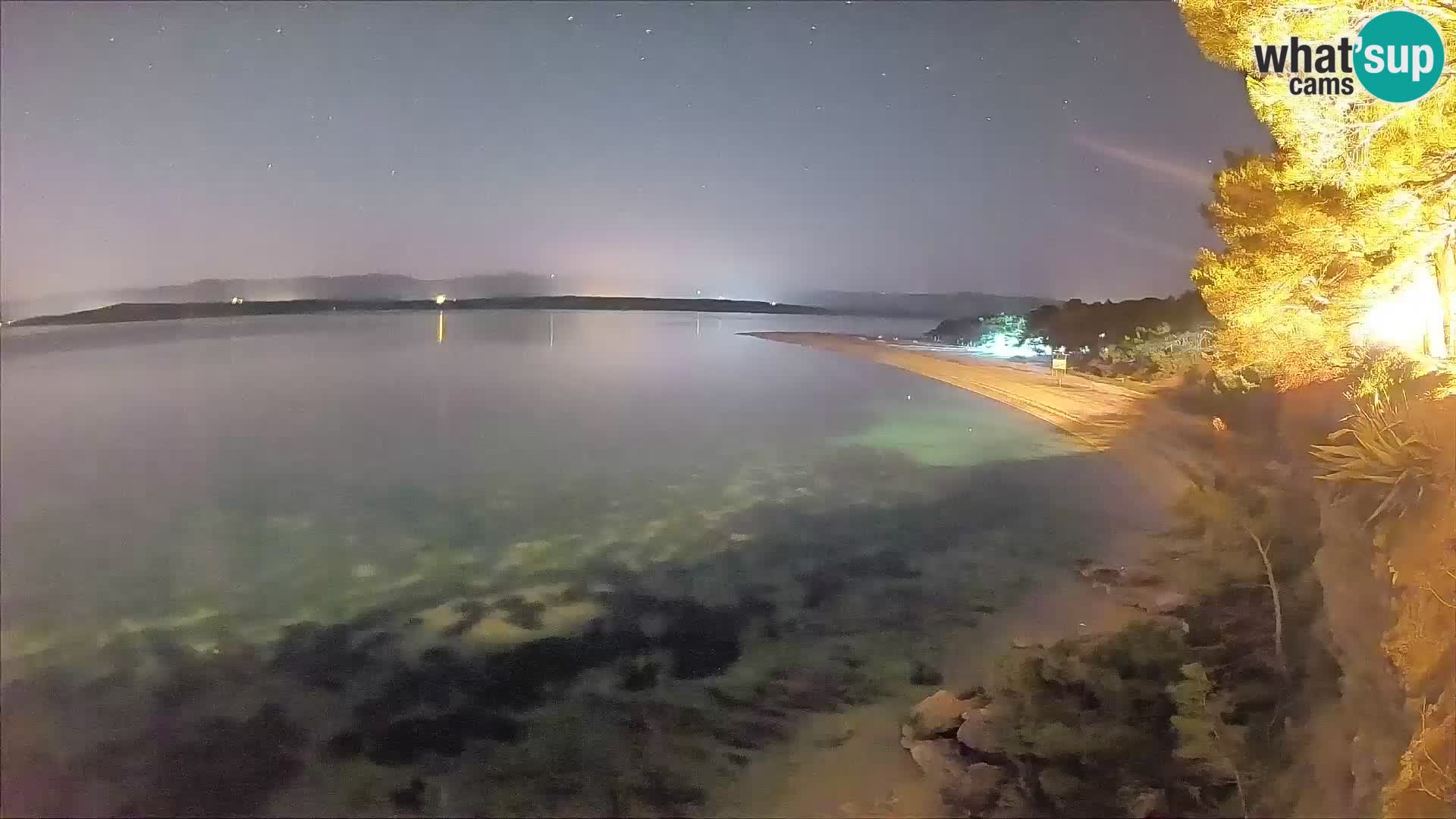 Webcam Zlatni Rat Bol – Liveblick vom berühmten Strand auf Brač