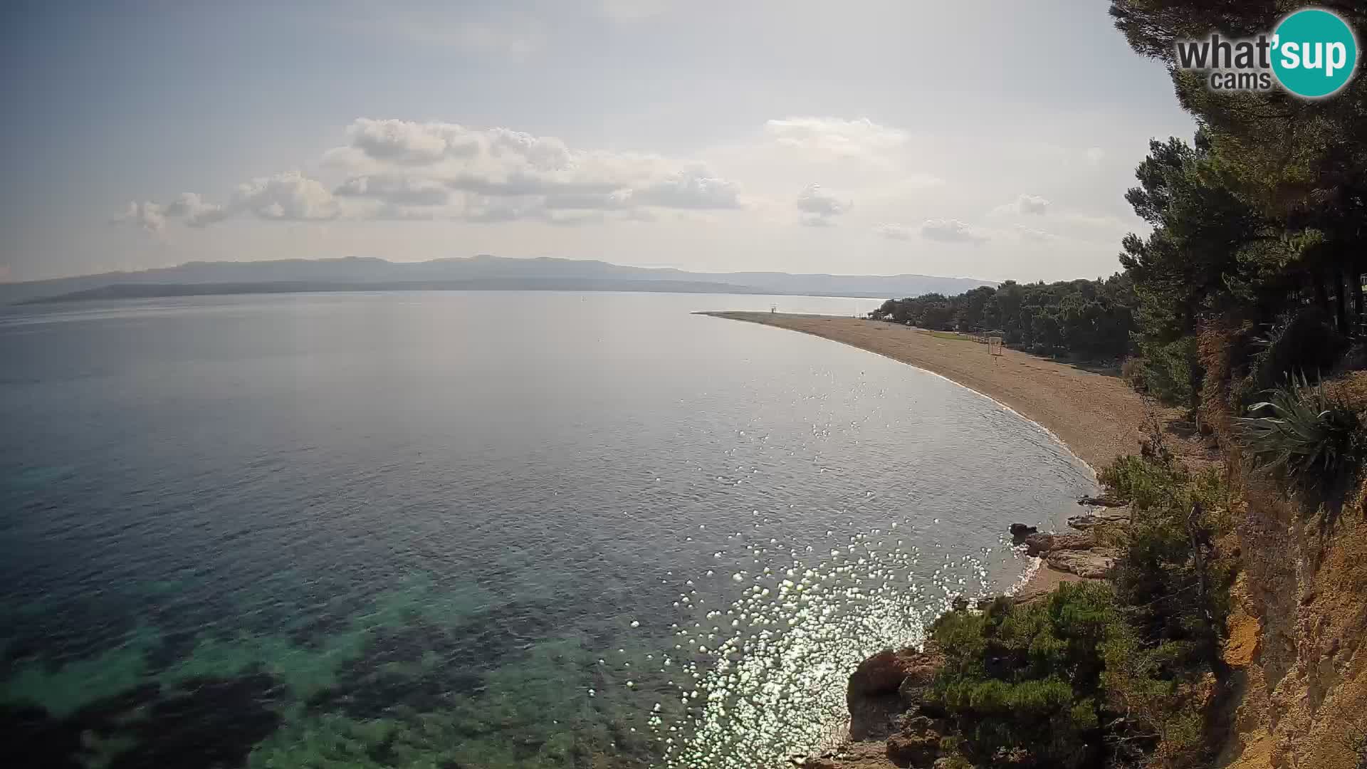 Webcam Bol Zlatni Rat – Vue en direct depuis l’île de Brač