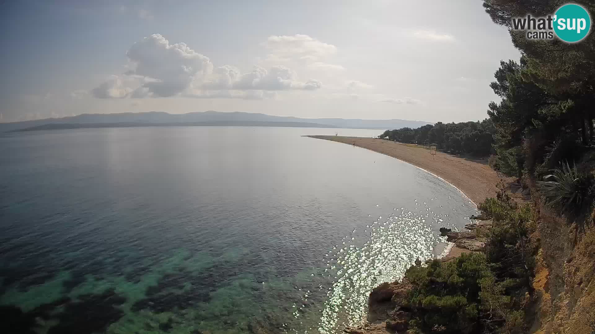 Webcam Bol Zlatni Rat – Vue en direct depuis l’île de Brač