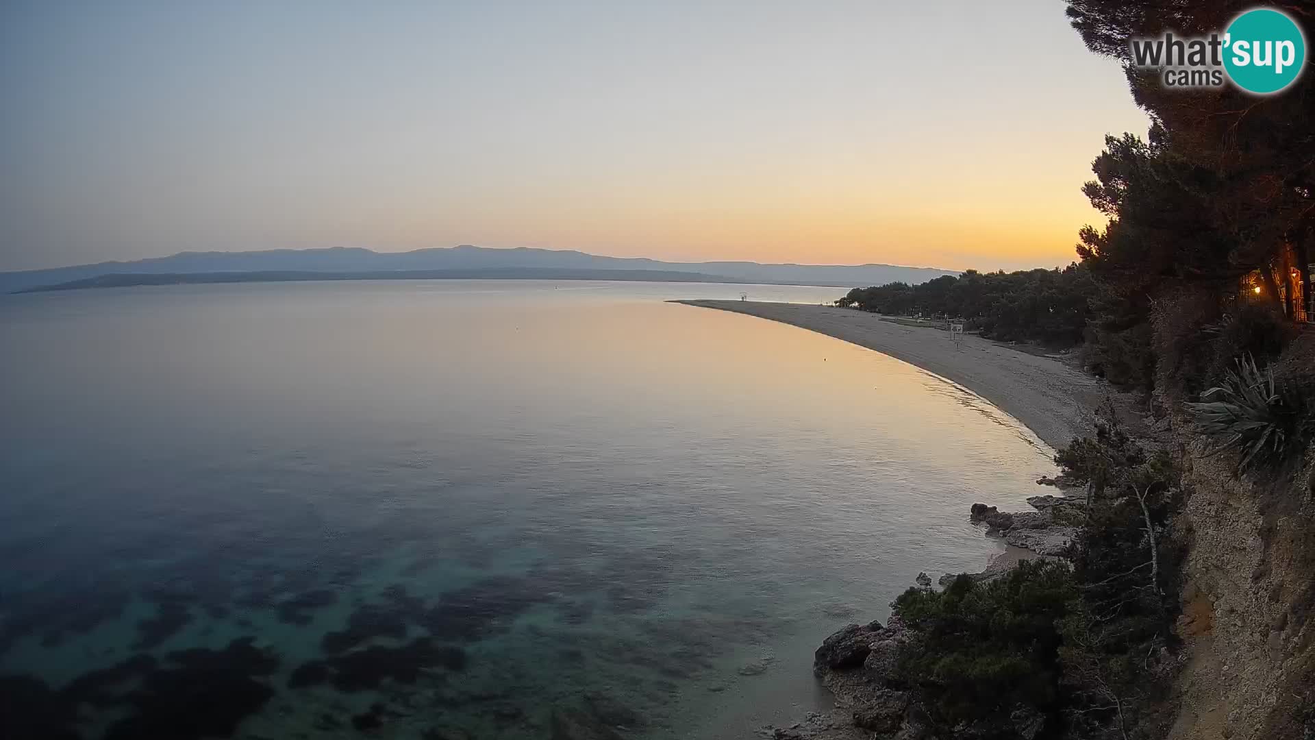 Webcam Bol Zlatni Rat – Vue en direct depuis l’île de Brač