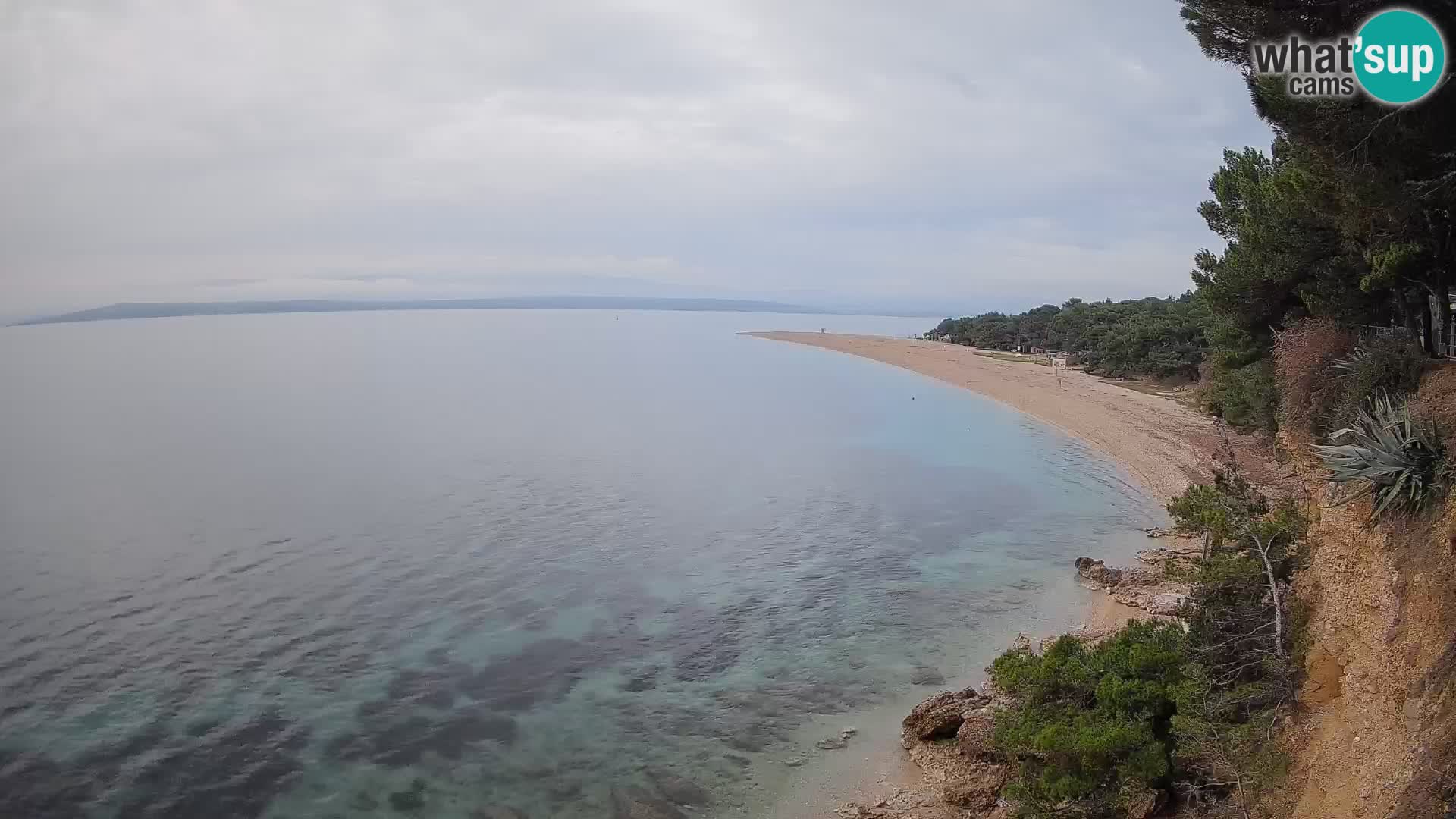 Web kamera Bol Zlatni Rat – Pogled uživo s otoka Brača
