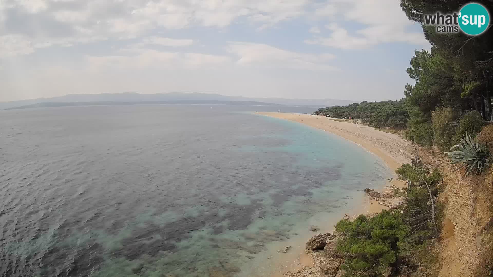 Webcam Bol Zlatni Rat – Live View from Brač Island