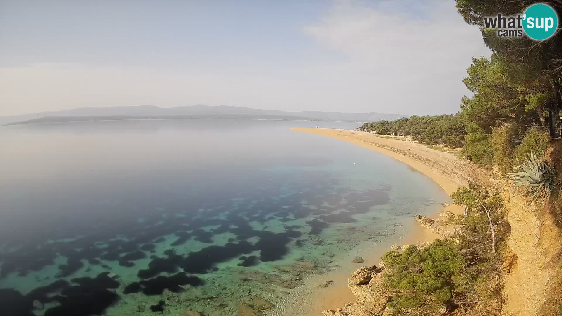 Webcam Bol Zlatni Rat – Live View from Brač Island