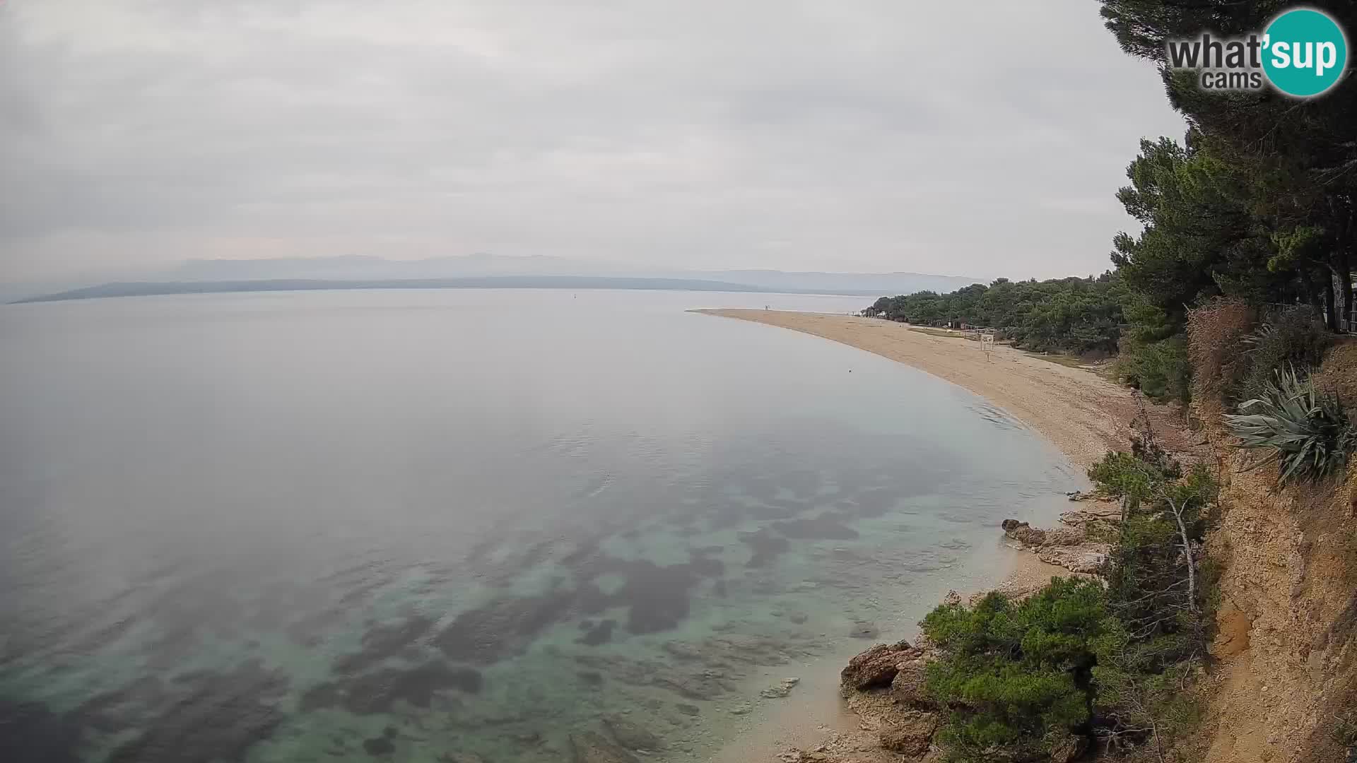 Webcam Bol Zlatni Rat – Vue en direct depuis l’île de Brač