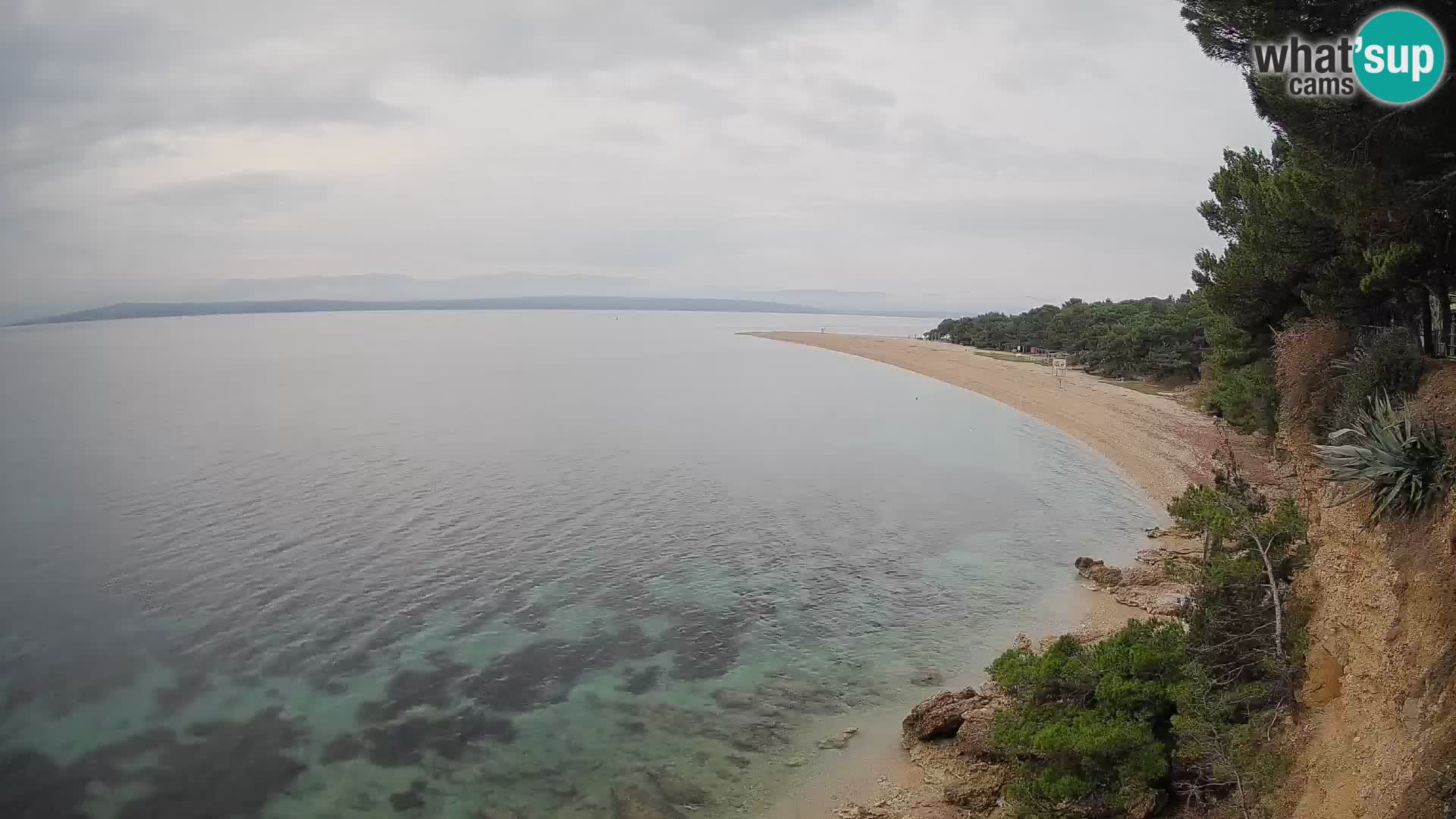 Webcam Bol Zlatni Rat – Vue en direct depuis l’île de Brač