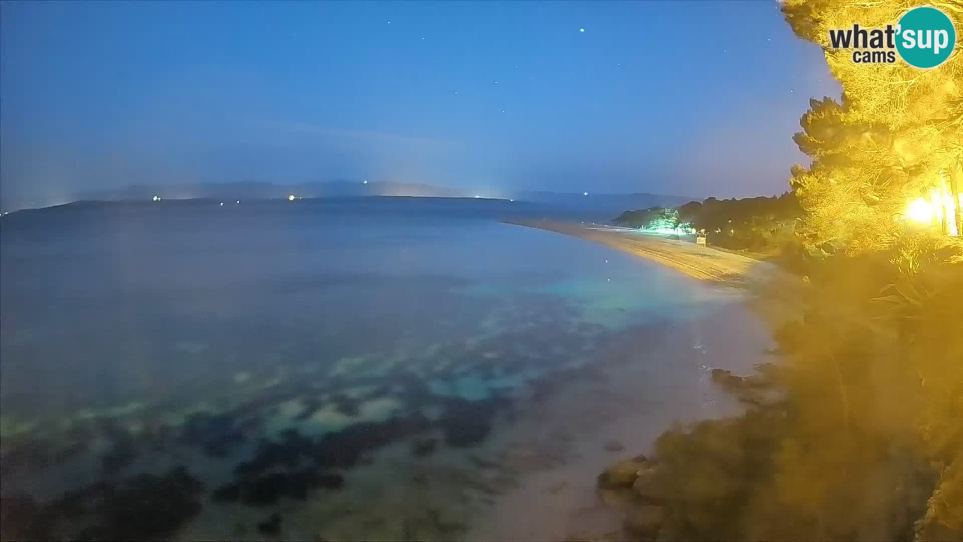 Webcam Bol Zlatni Rat – Vue en direct depuis l’île de Brač