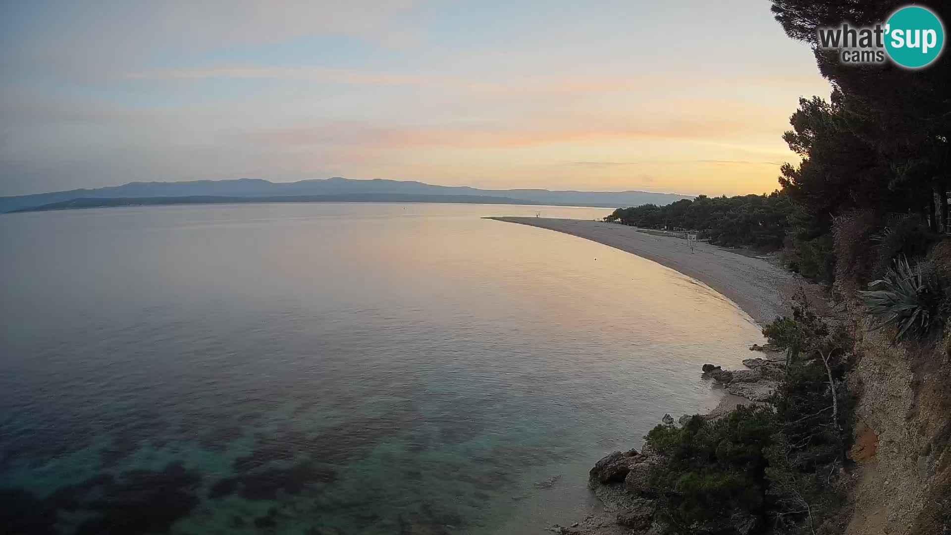 Webcam Bol Zlatni Rat – Vue en direct depuis l’île de Brač