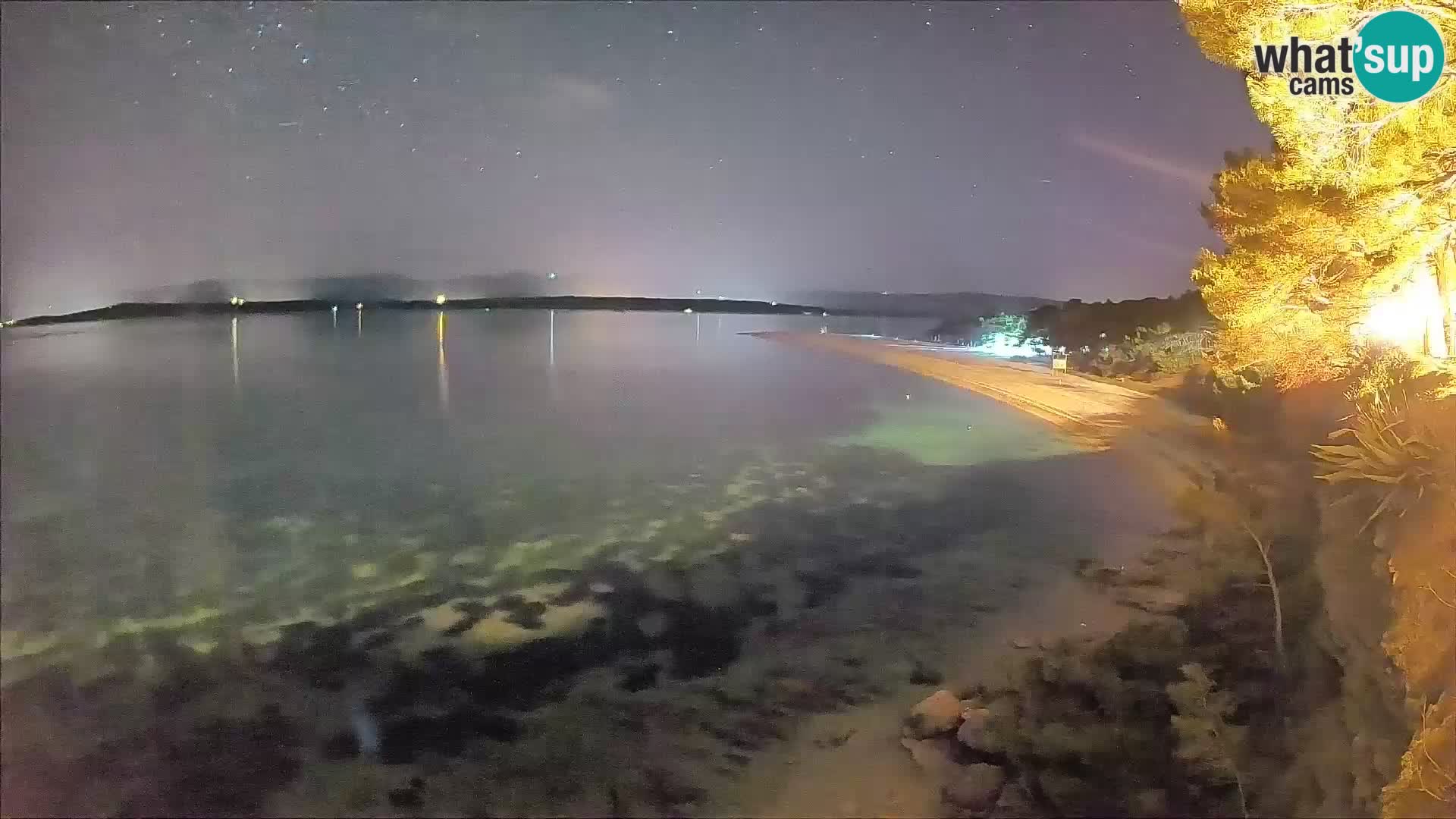 Webcam Bol Zlatni Rat – Vista en vivo desde la isla de Brač