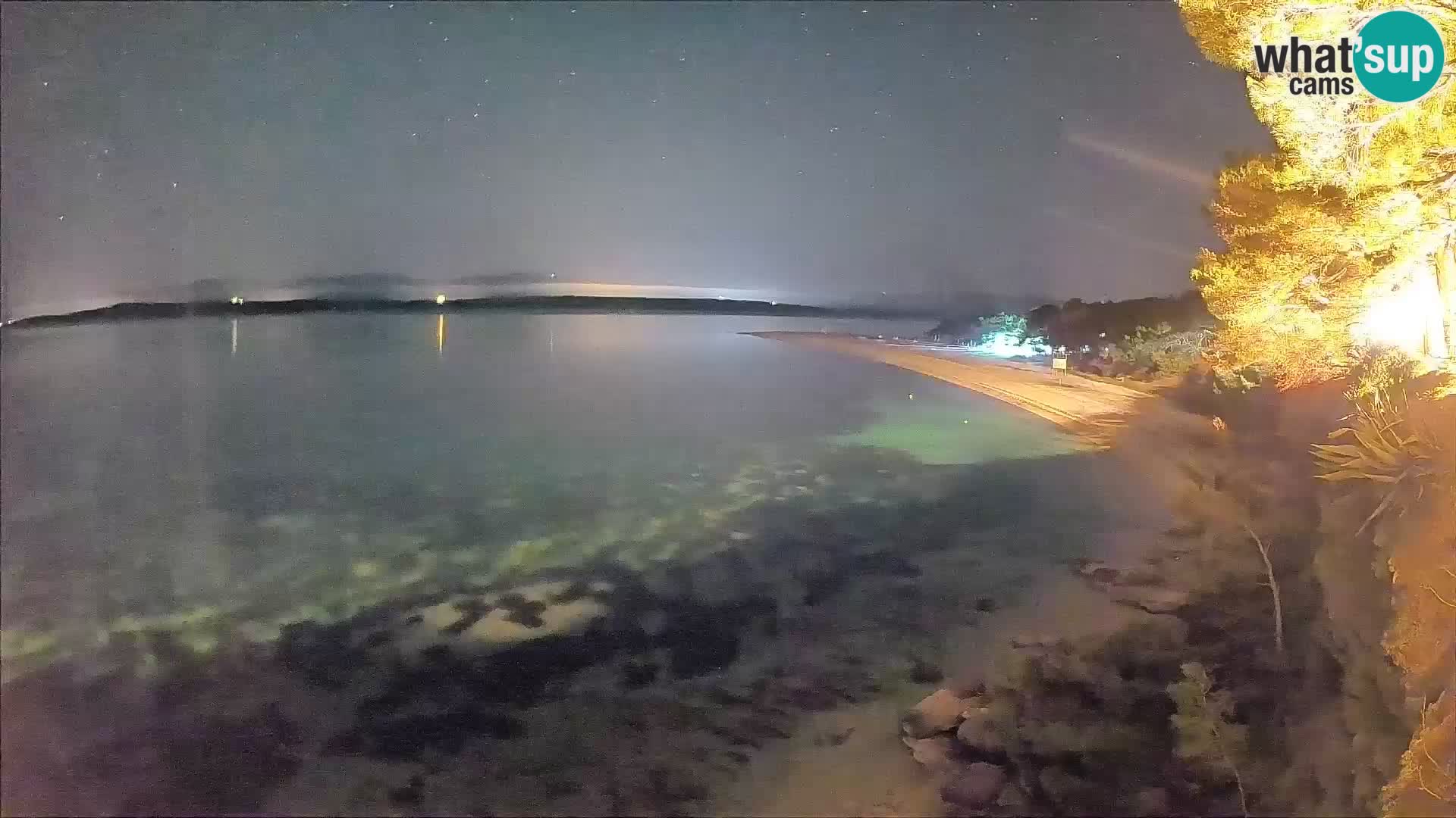 Webcam Bol Zlatni Rat – Vista en vivo desde la isla de Brač