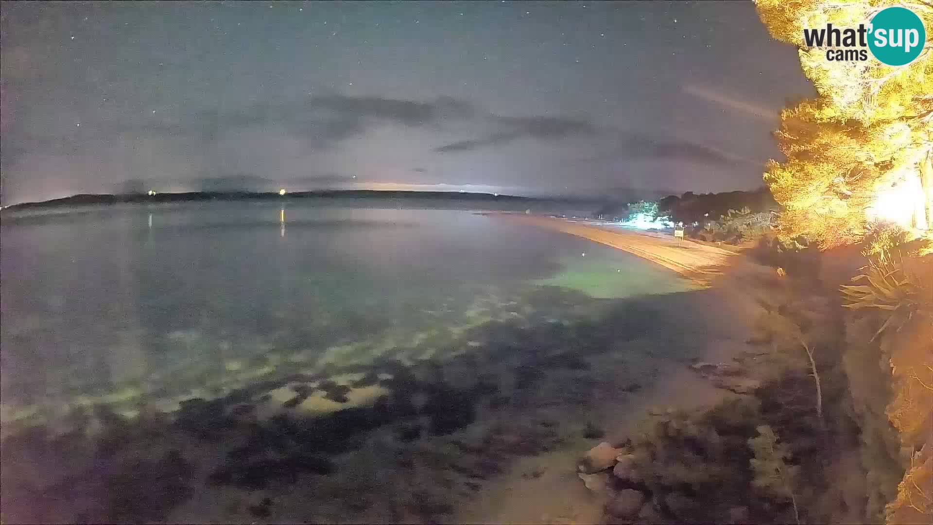 Webcam Zlatni Rat Bol – Liveblick vom berühmten Strand auf Brač