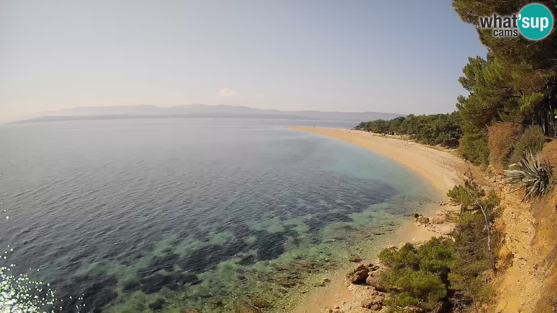 Webcam Bol Zlatni Rat – Live View from Brač Island