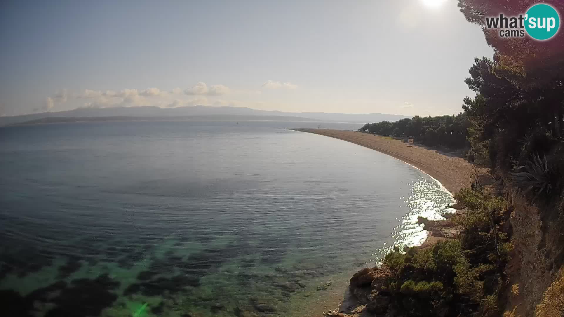 Webcam Bol Zlatni Rat – Vue en direct depuis l’île de Brač