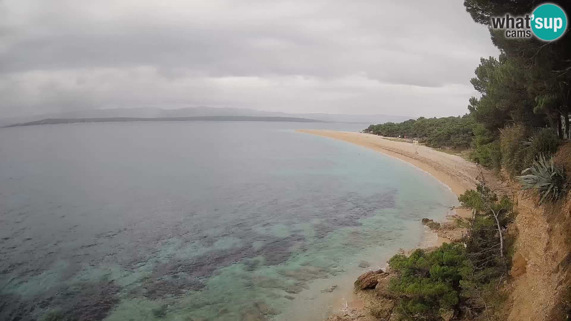 Webcam Bol Zlatni Rat – Live View from Brač Island