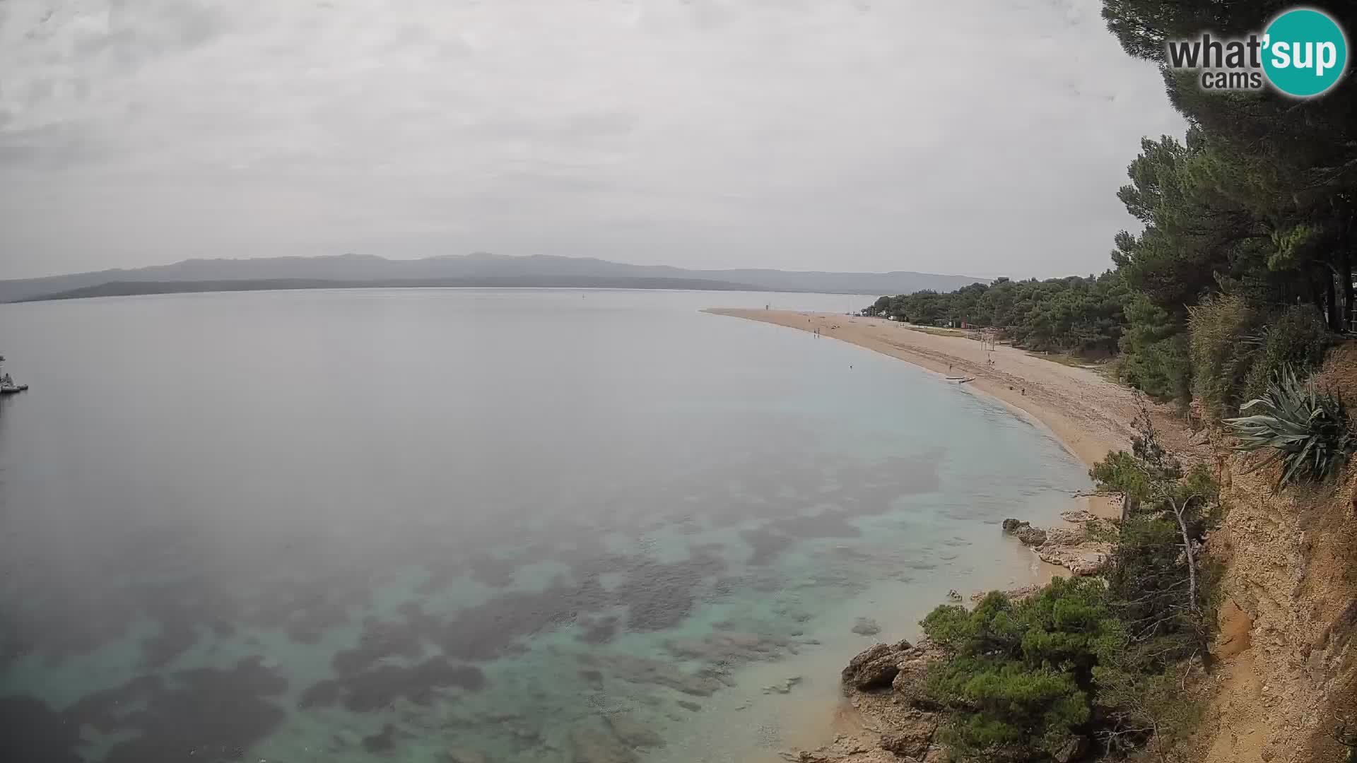 Webcam Bol Zlatni Rat – Vue en direct depuis l’île de Brač