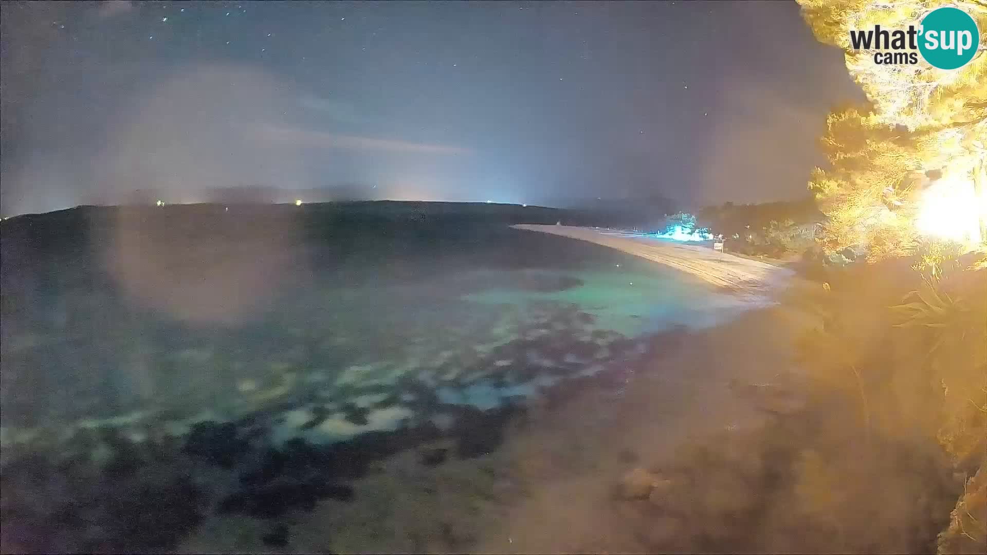 Webcam Zlatni Rat Bol – Liveblick vom berühmten Strand auf Brač