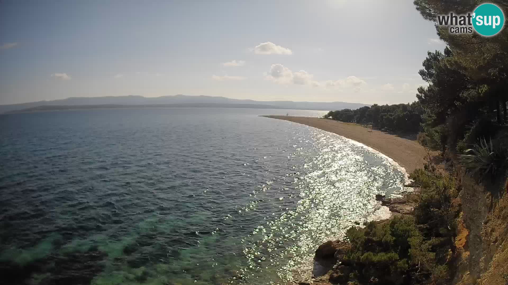 Webcam Bol Zlatni Rat – Vue en direct depuis l’île de Brač