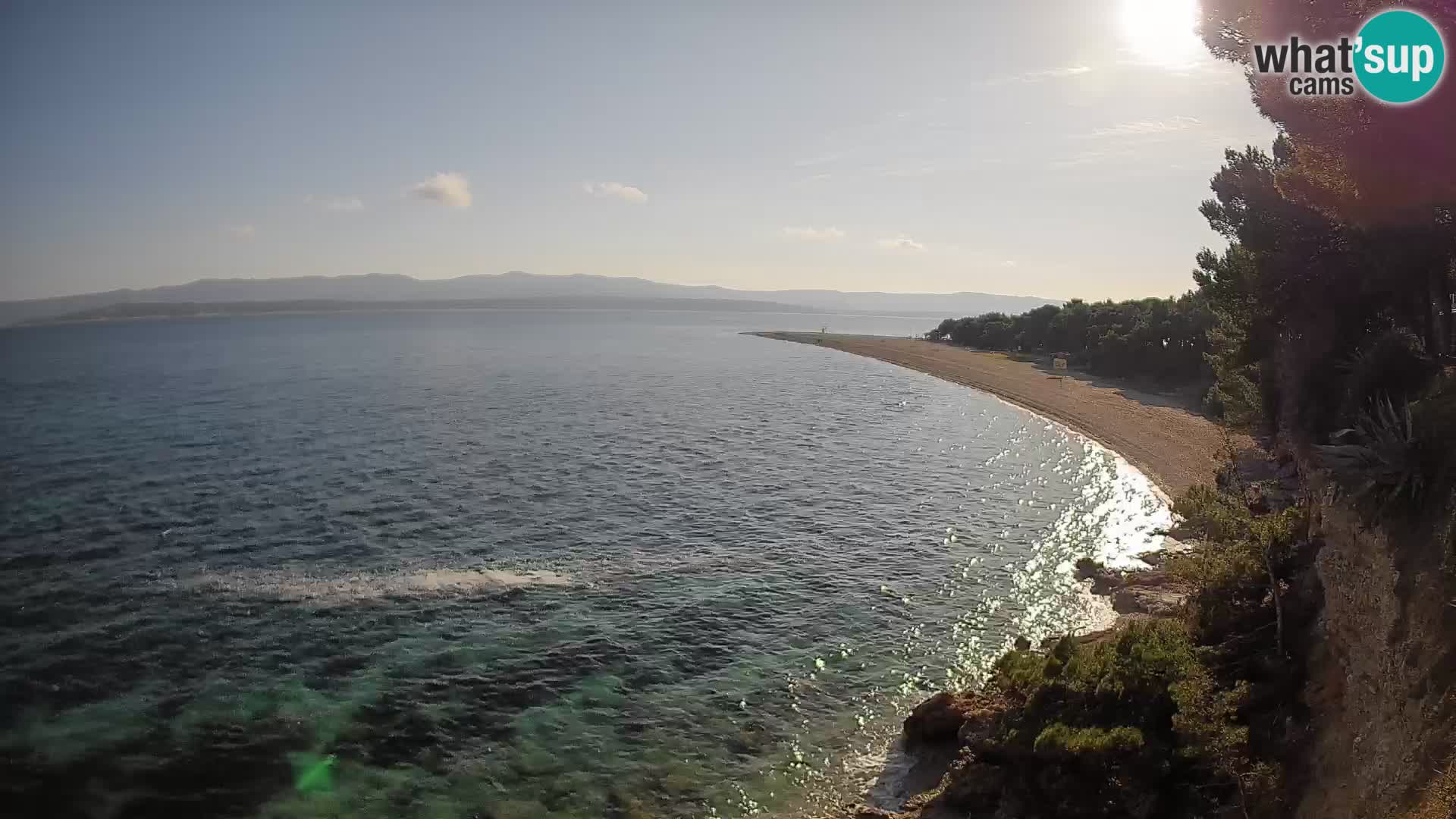 Webcam Bol Zlatni Rat – Vue en direct depuis l’île de Brač