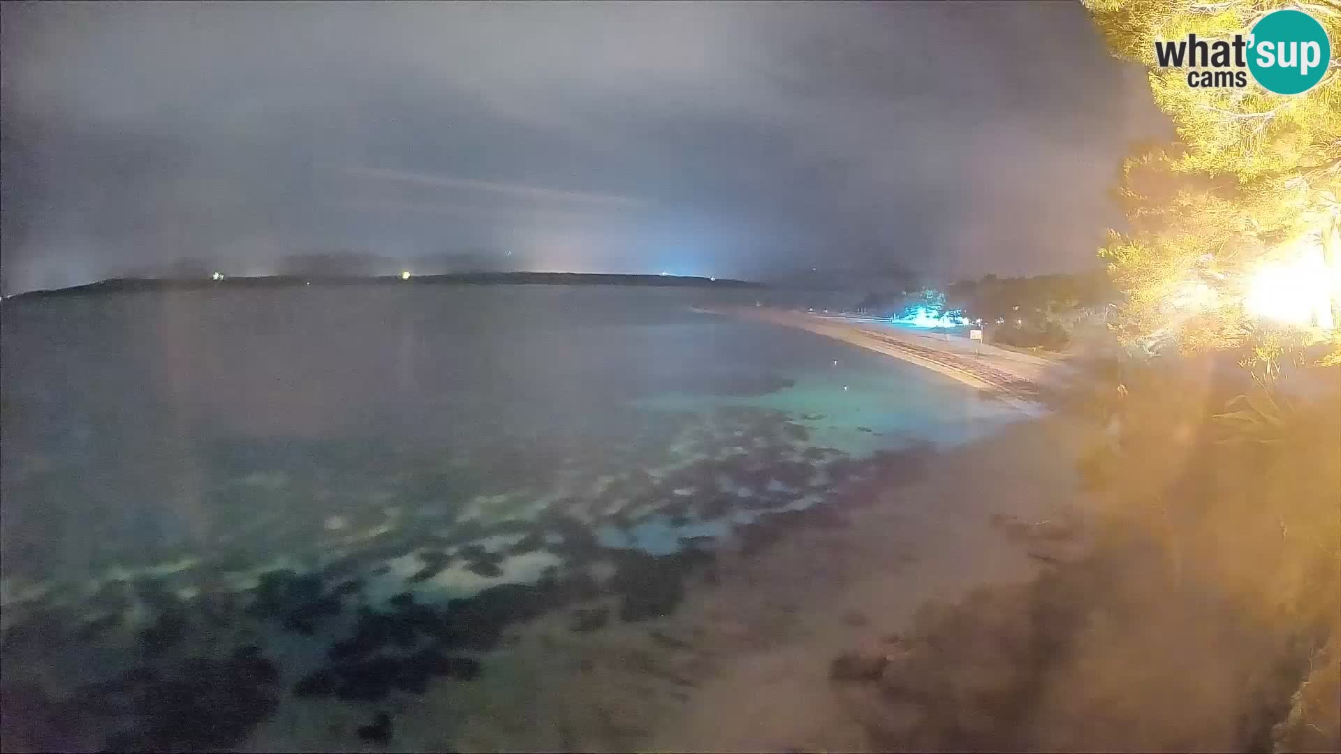 Webcam Bol Zlatni Rat – Vista en vivo desde la isla de Brač