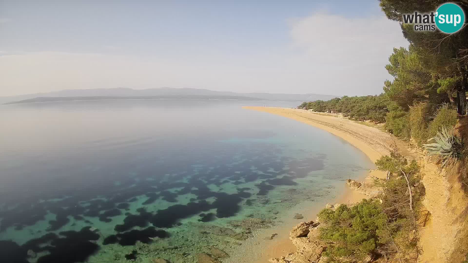Webcam Bol Zlatni Rat – Live View from Brač Island