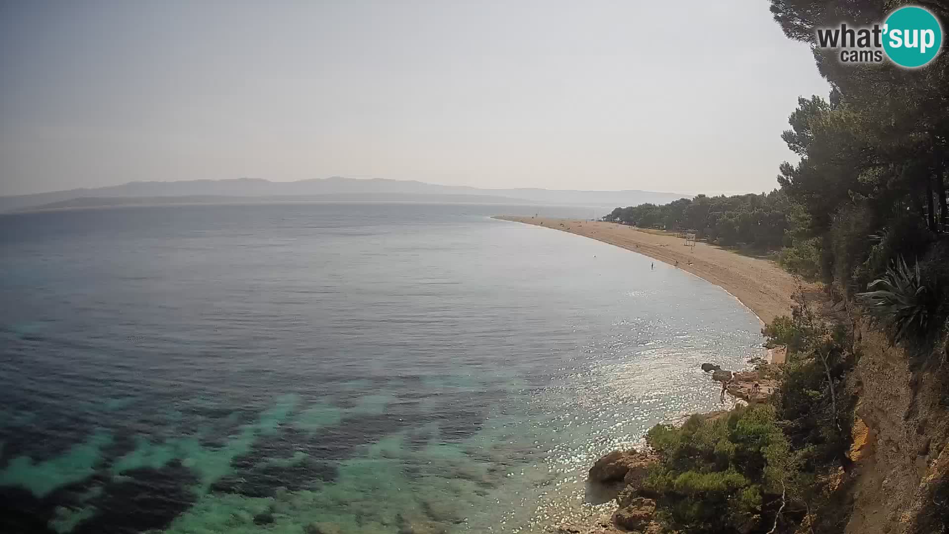 Webcam Bol Zlatni Rat – Vue en direct depuis l’île de Brač