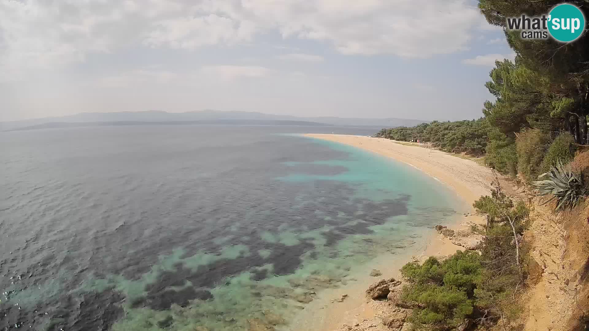 Webcam Bol Zlatni Rat – Live View from Brač Island