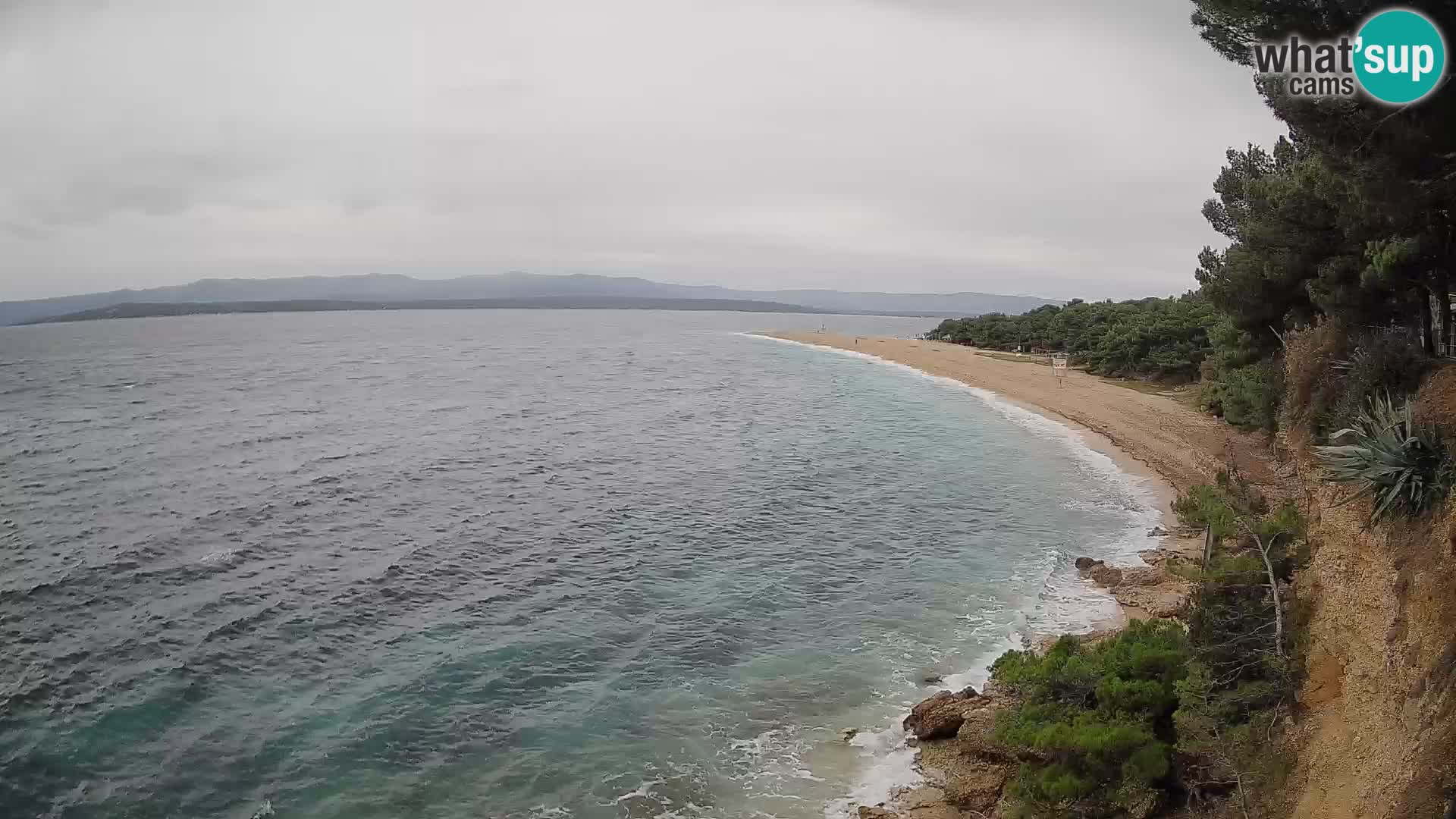 Webcam Bol Zlatni Rat – Live View from Brač Island