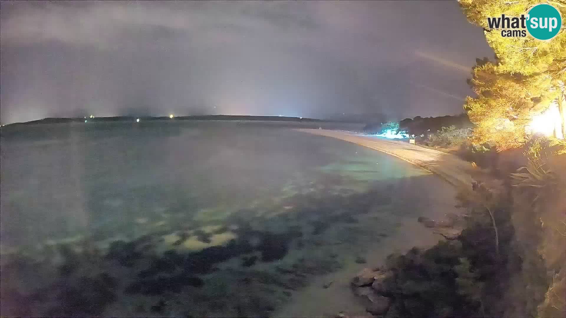 Webcam Bol Zlatni Rat – Vista en vivo desde la isla de Brač