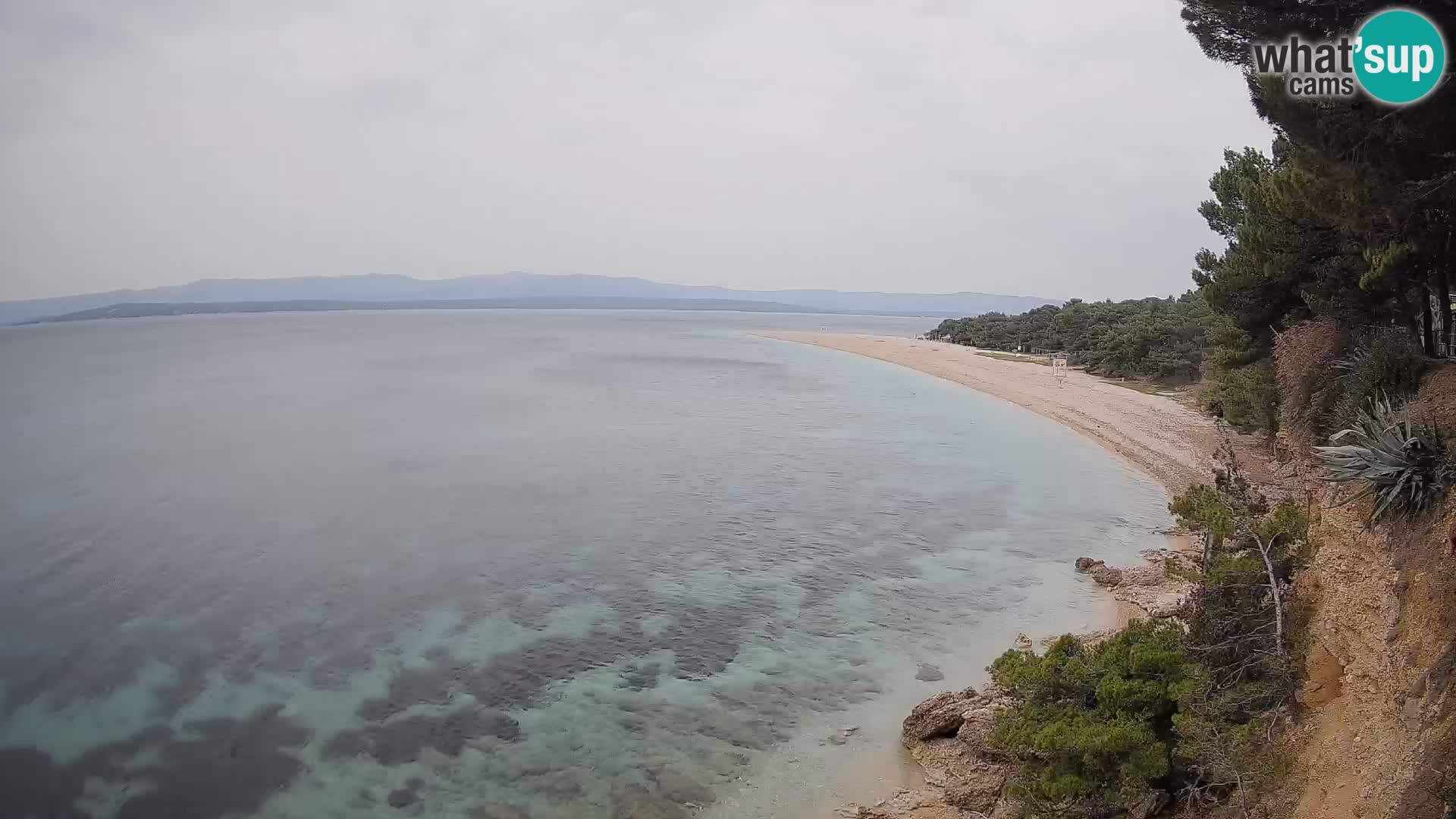 Webcam Bol Zlatni Rat – Vue en direct depuis l’île de Brač
