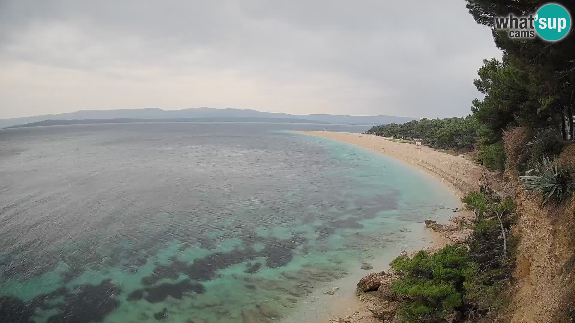 Webcam Bol Zlatni Rat – Live View from Brač Island