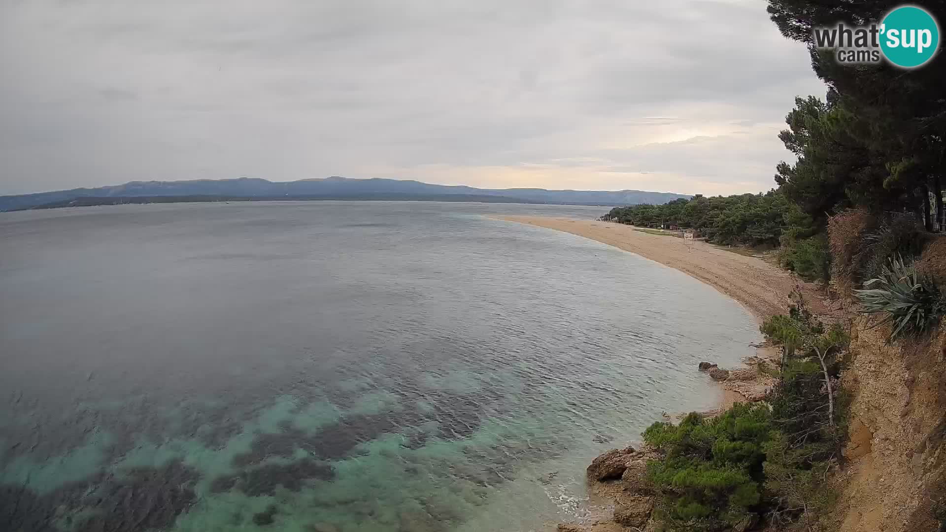 Webcam Bol Zlatni Rat – Vue en direct depuis l’île de Brač