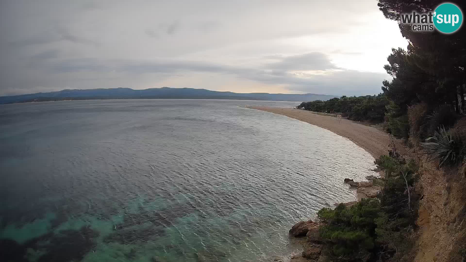 Webcam Bol Zlatni Rat – Vue en direct depuis l’île de Brač