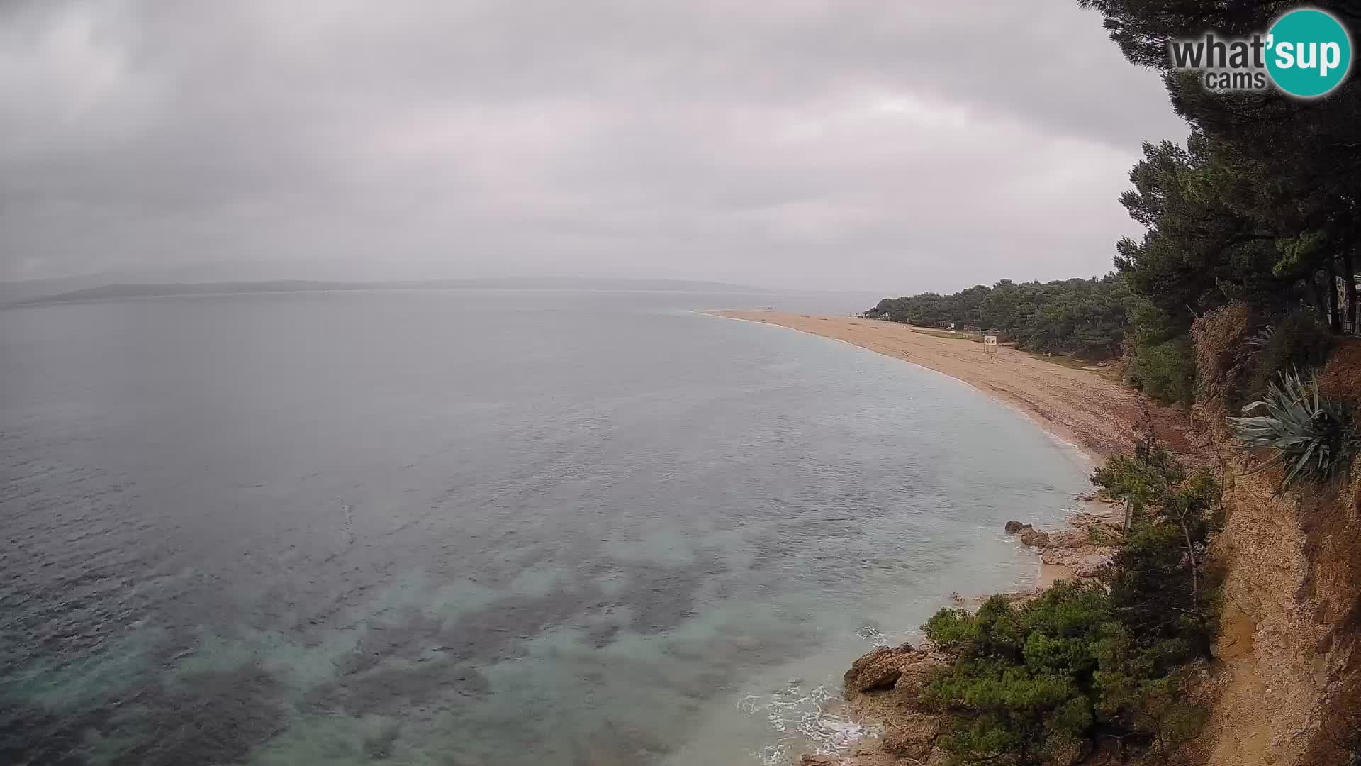Webcam Bol Zlatni Rat – Live View from Brač Island