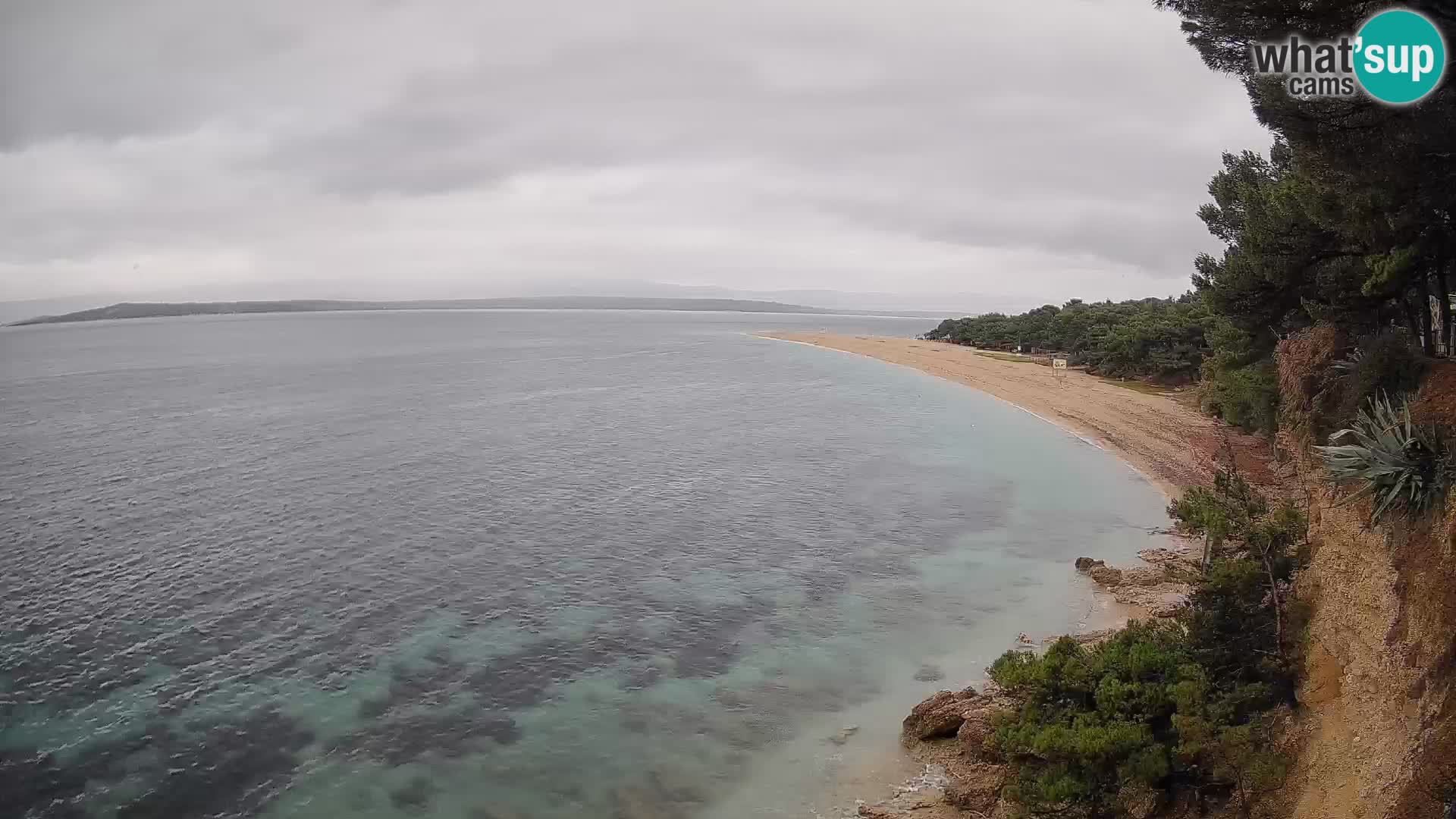 Webcam Bol Zlatni Rat – Live View from Brač Island