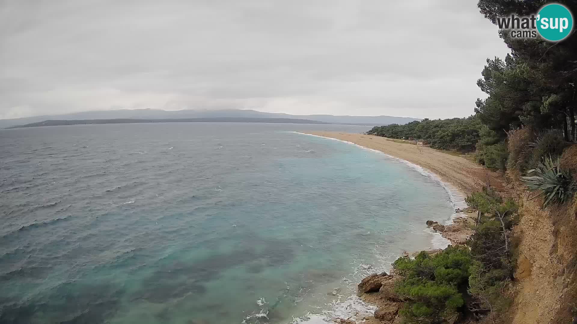 Webcam Bol Zlatni Rat – Diretta dalla spiaggia più famosa di Brač