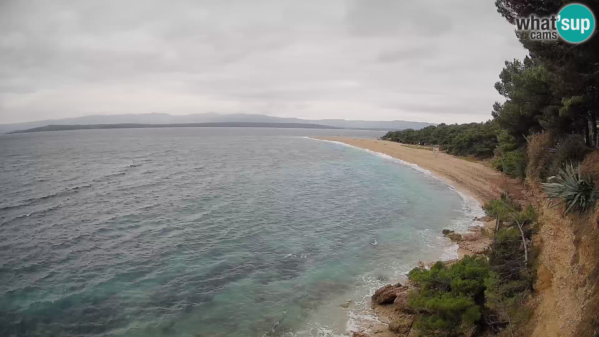 Webcam Bol Zlatni Rat – Live View from Brač Island