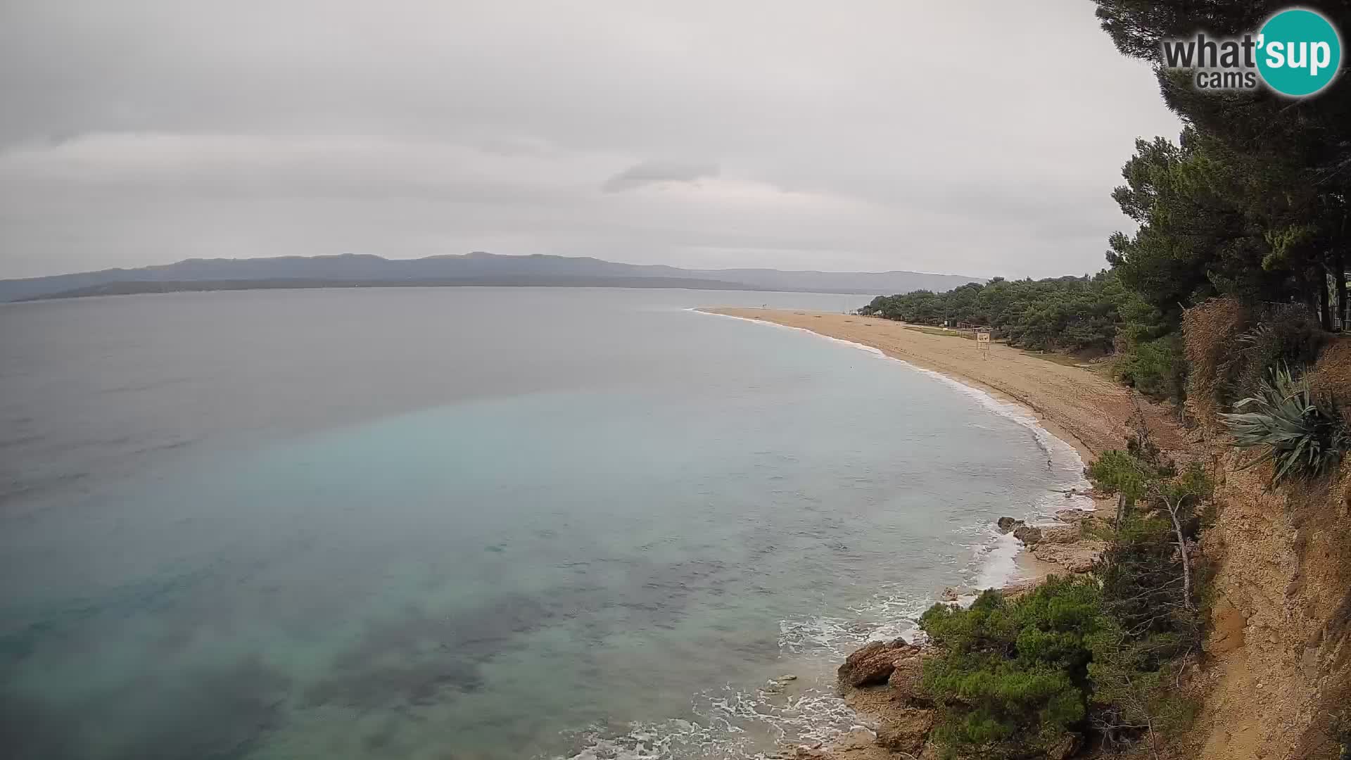 Webcam Bol Zlatni Rat – Live View from Brač Island