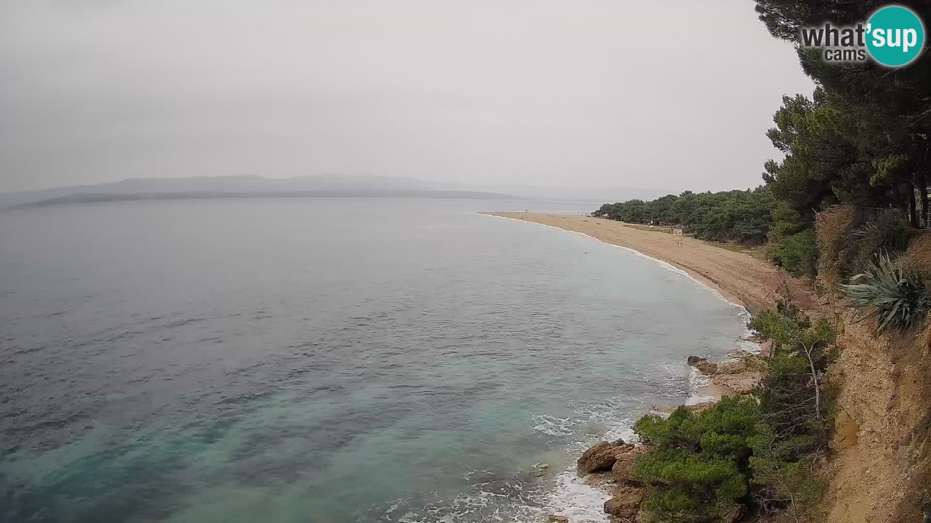 Webcam Bol Zlatni Rat – Vue en direct depuis l’île de Brač