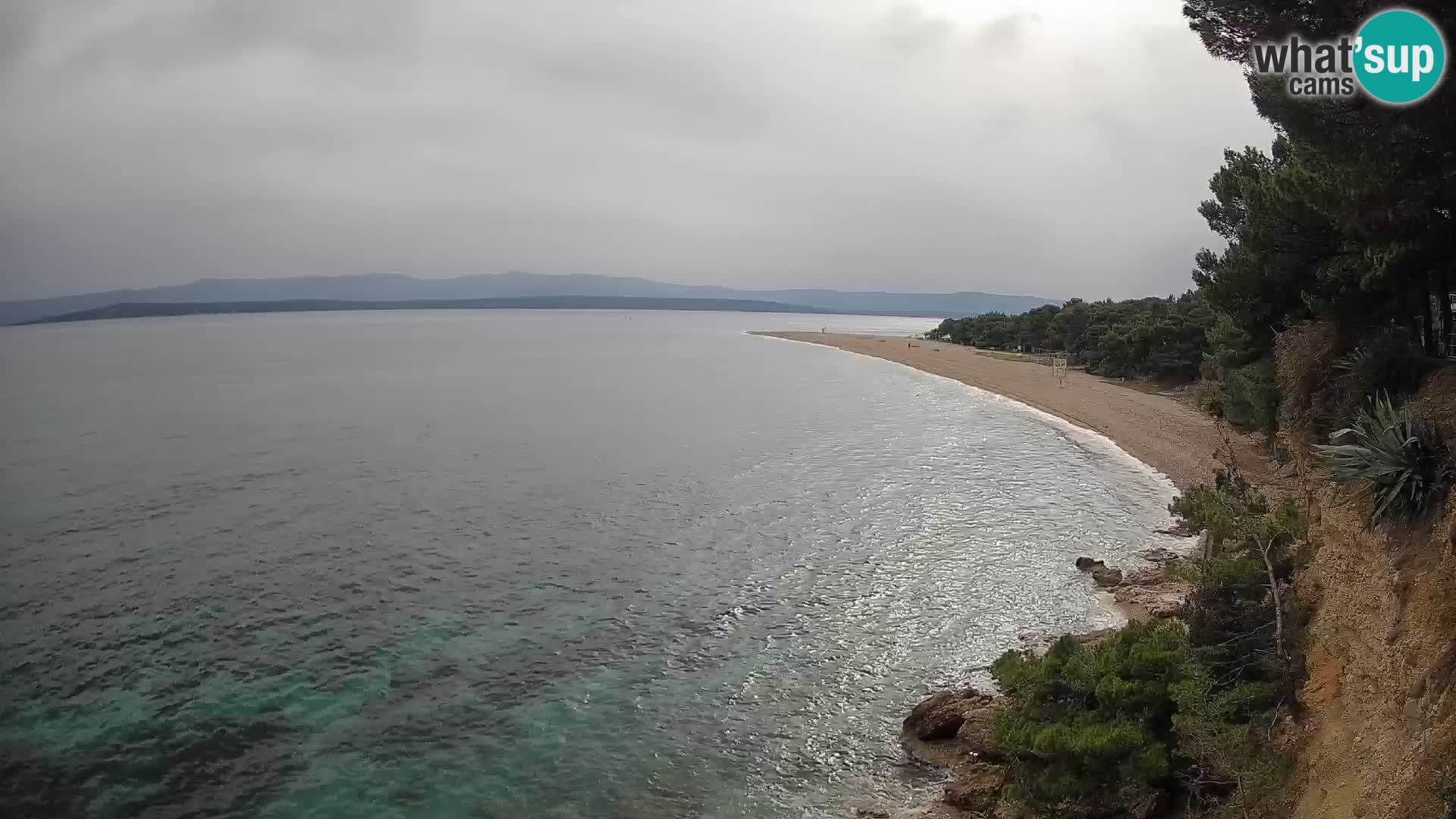 Web kamera Bol Zlatni Rat – Pogled uživo s otoka Brača