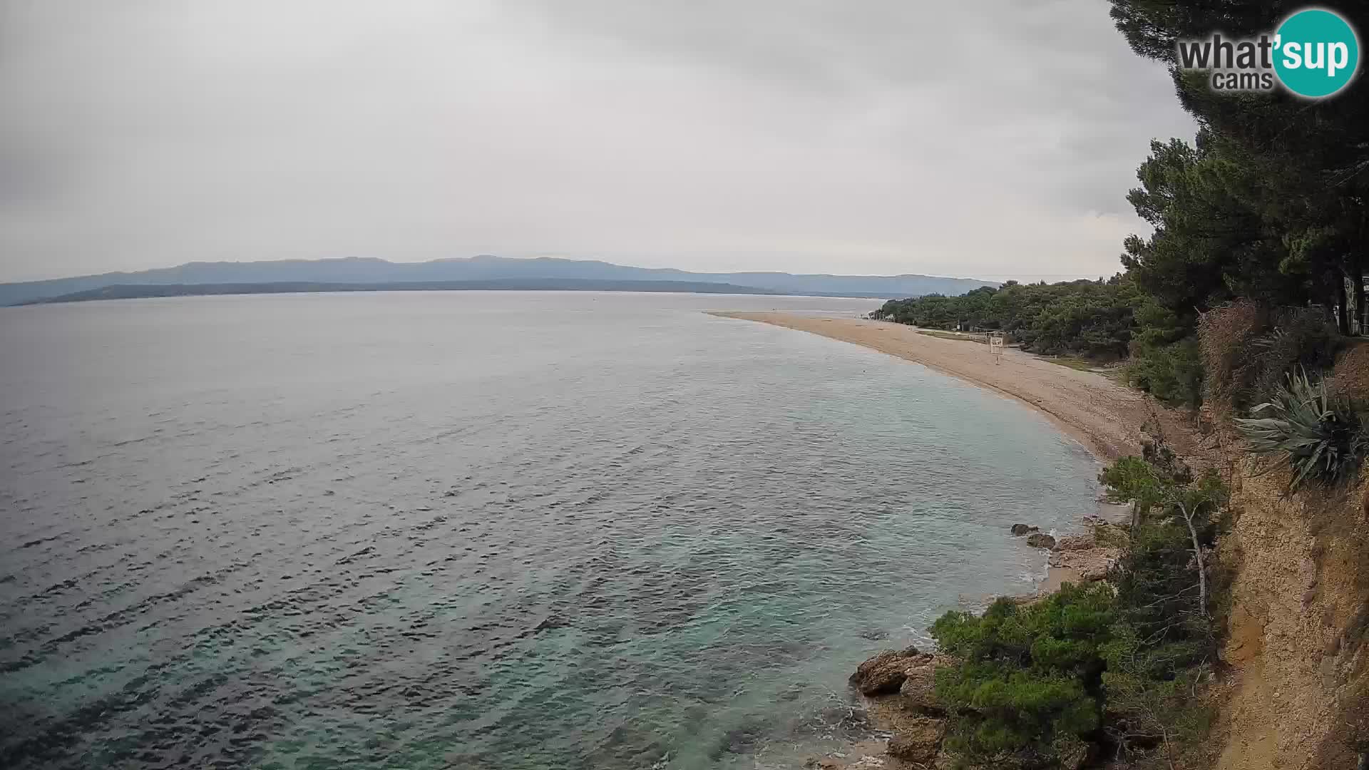 Webcam Bol Zlatni Rat – Vue en direct depuis l’île de Brač
