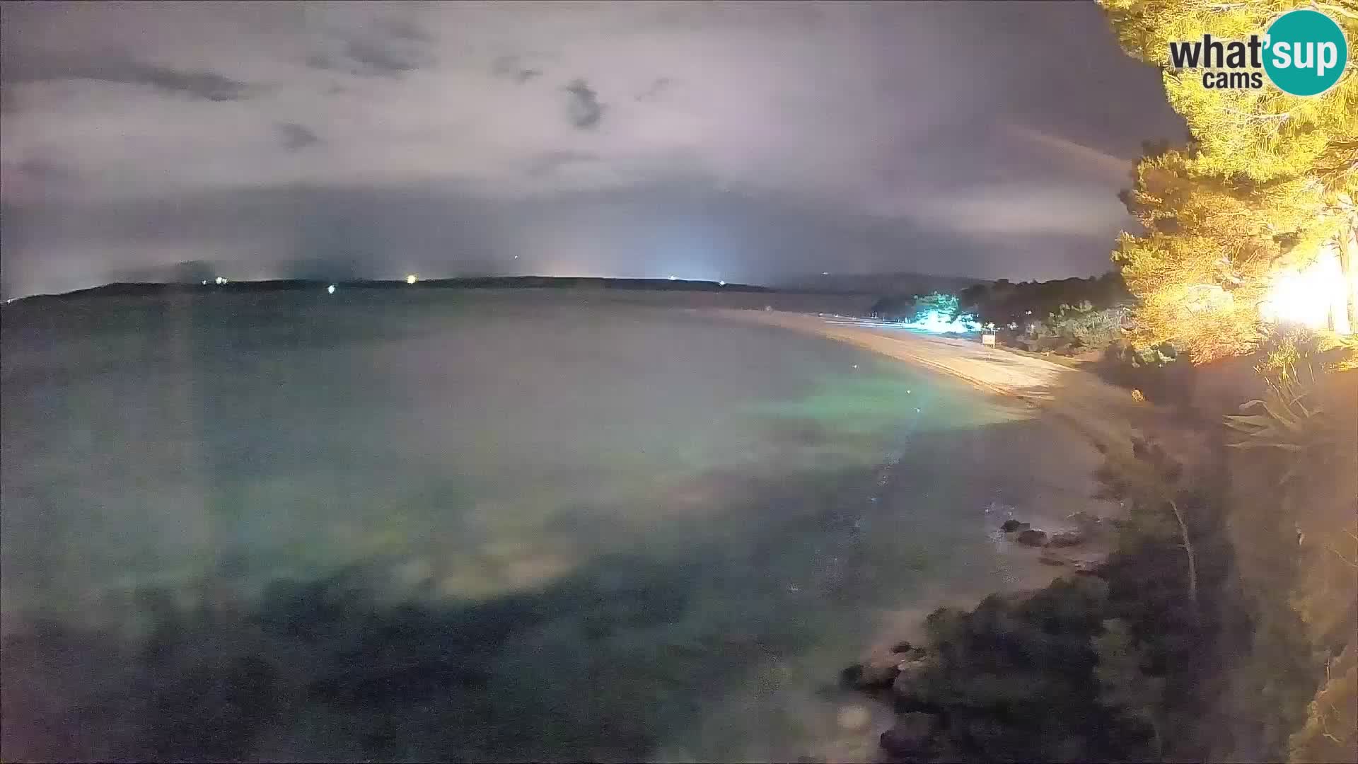 Webcam Bol Zlatni Rat – Vista en vivo desde la isla de Brač