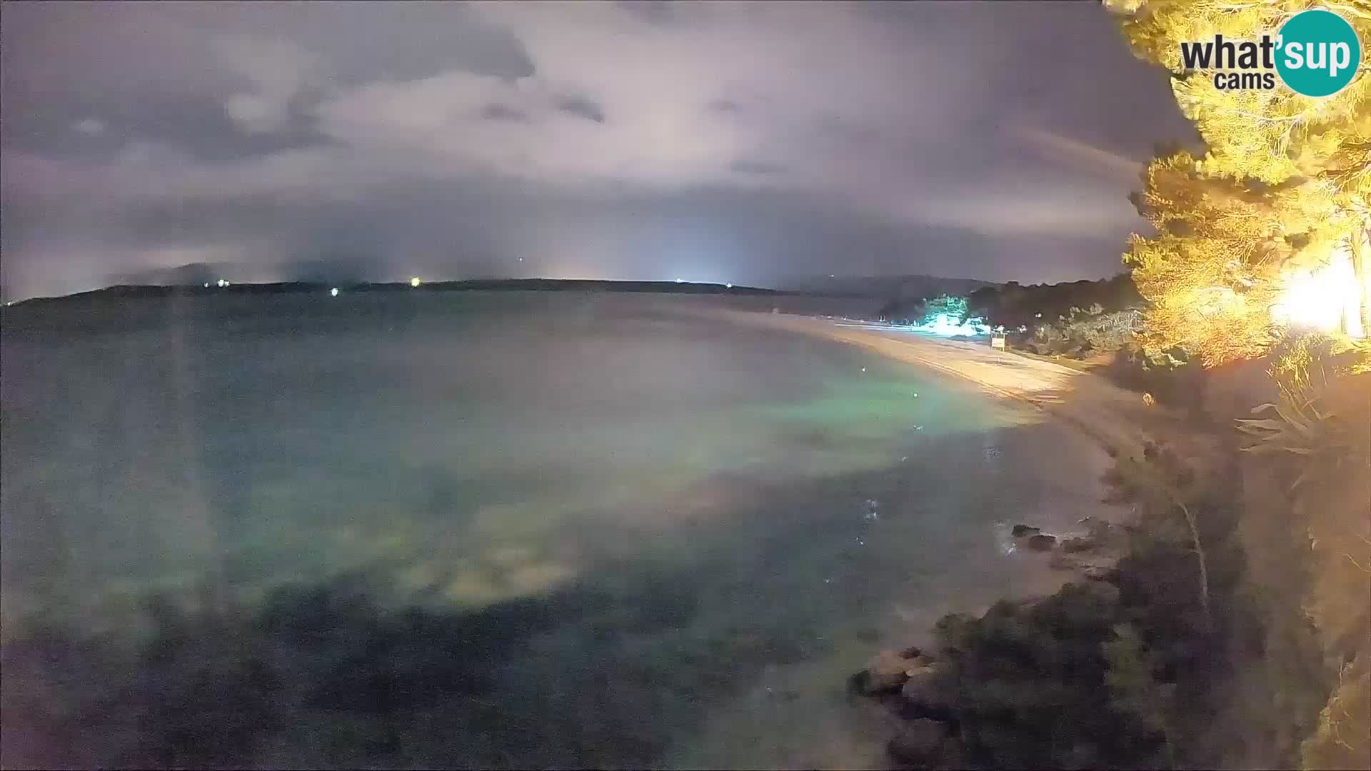 Webcam Zlatni Rat Bol – Liveblick vom berühmten Strand auf Brač
