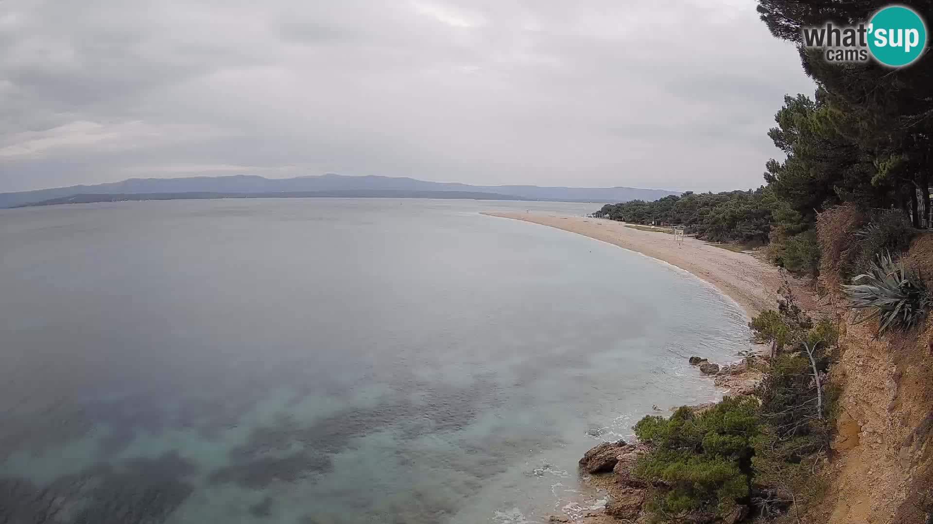 Webcam Bol Zlatni Rat – Live View from Brač Island