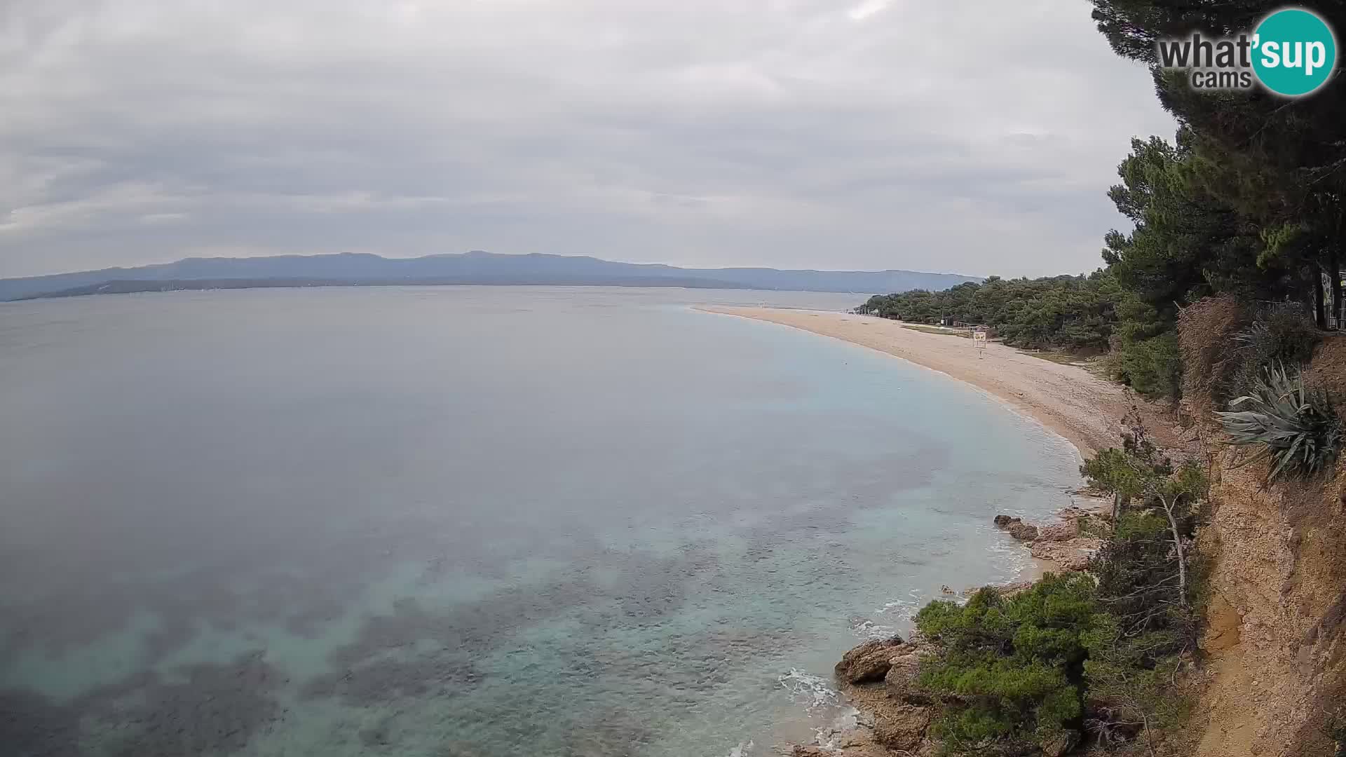 Webcam Bol Zlatni Rat – Live View from Brač Island