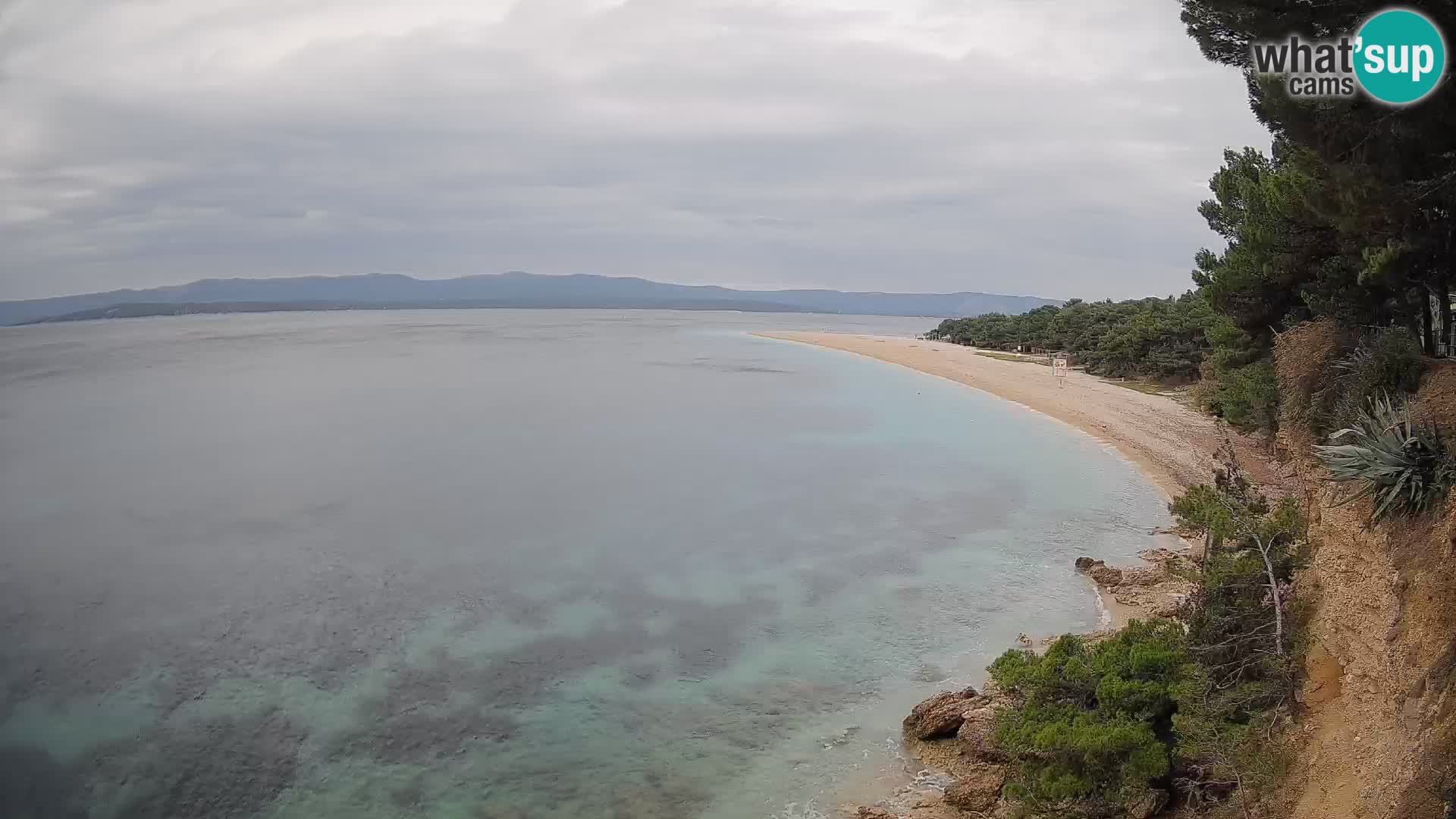Webcam Bol Zlatni Rat – Vue en direct depuis l’île de Brač